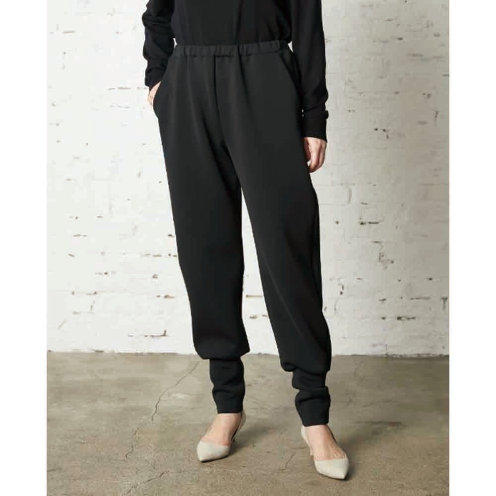 FANTASTICDAYS WOMENS ファンタスティックデイズ ウィメンズ HOME ジョガーイージースラックス ブラック