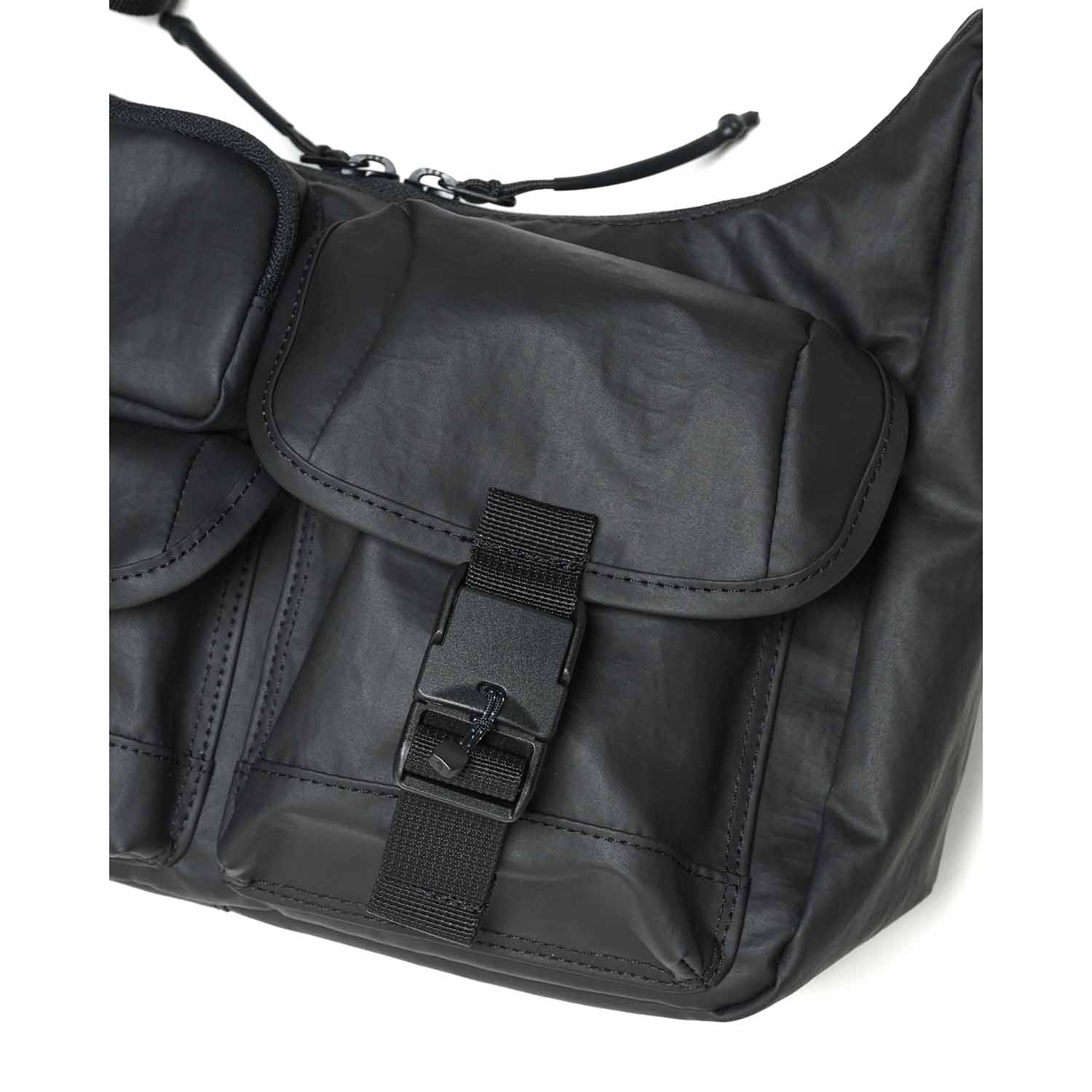 BAICYCLON by bagjack バイシクロンバイバッグジャック BCL-85 MULTI POCKET SHOULDER BAG (SMALL) BLACK2 マルチポケットショルダーバッグ スモール