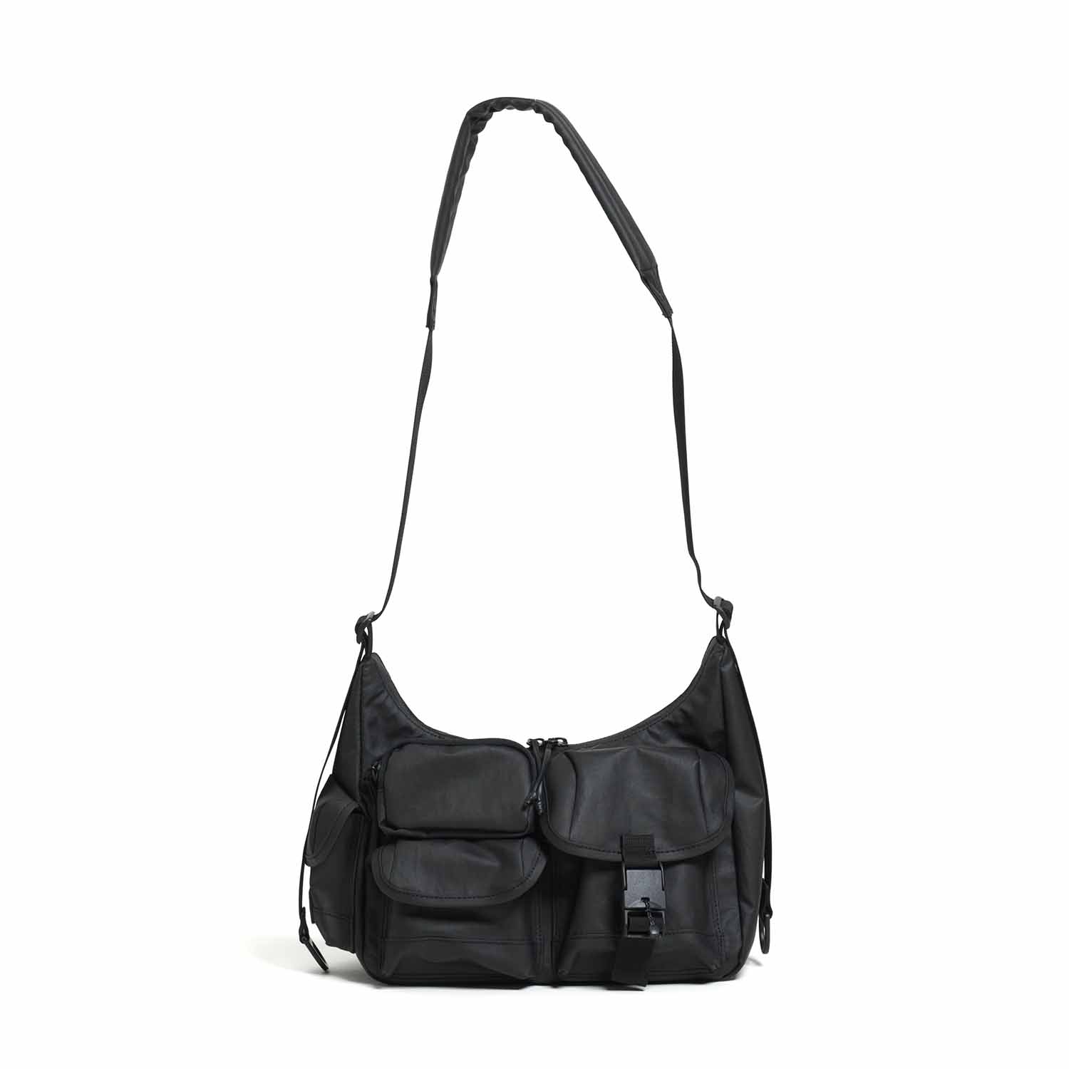 BAICYCLON by bagjack バイシクロンバイバッグジャック BCL-85 MULTI POCKET SHOULDER BAG (SMALL) BLACK2 マルチポケットショルダーバッグ スモール