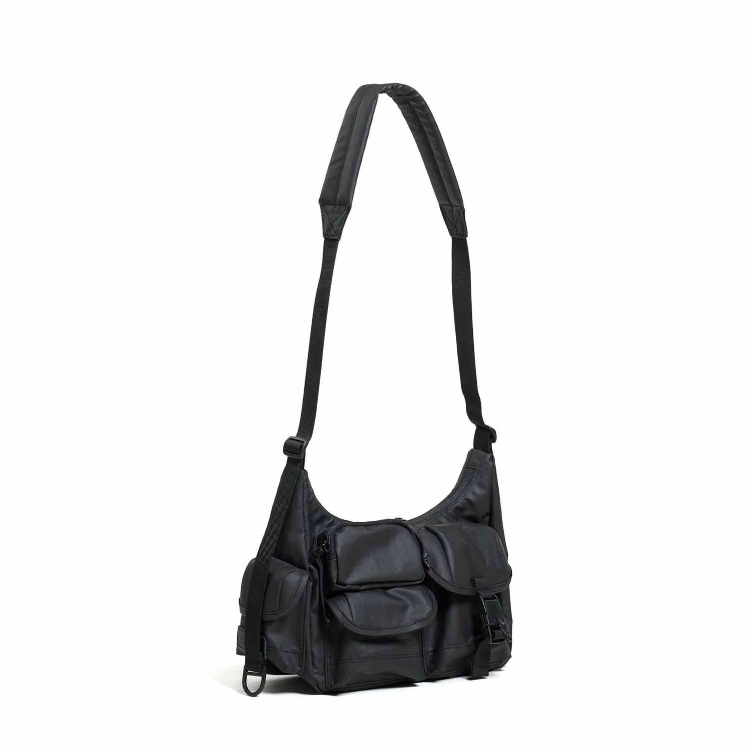 BAICYCLON by bagjack バイシクロンバイバッグジャック BCL-85 MULTI POCKET SHOULDER BAG (SMALL) BLACK2 マルチポケットショルダーバッグ スモール