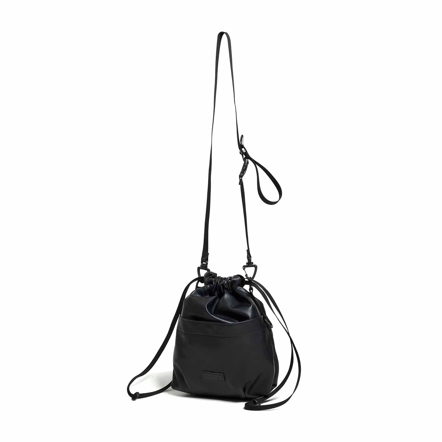 BAICYCLON by bagjack バイシクロンバイバッグジャック BCL-114(LE) DRAW STRING BAG (LE) ドローストリングショルダーバッグ・巾着バッグ シンセティックレザー