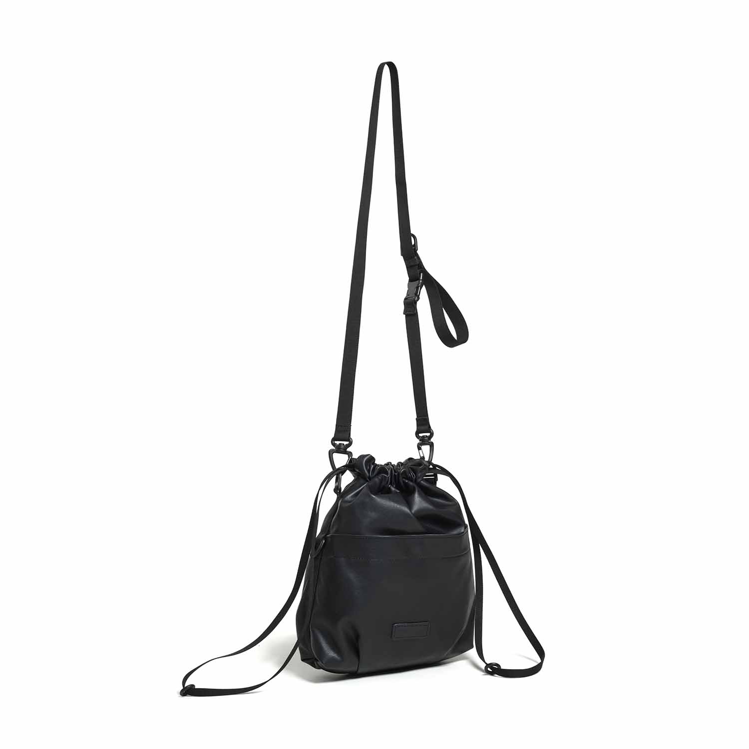 BAICYCLON by bagjack バイシクロンバイバッグジャック BCL-114(LE) DRAW STRING BAG (LE) ドローストリングショルダーバッグ・巾着バッグ シンセティックレザー