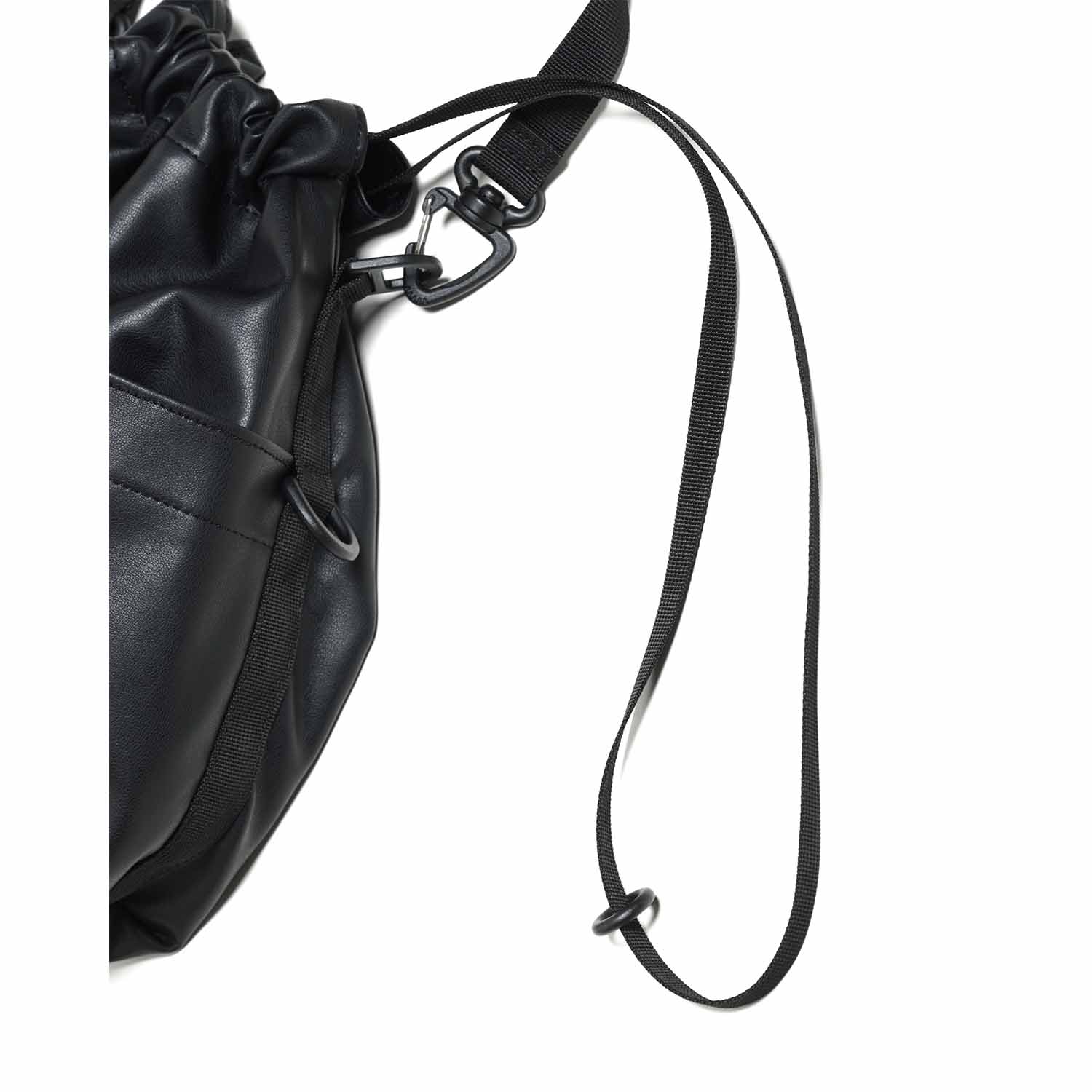 BAICYCLON by bagjack バイシクロンバイバッグジャック BCL-114(LE) DRAW STRING BAG (LE) ドローストリングショルダーバッグ・巾着バッグ シンセティックレザー