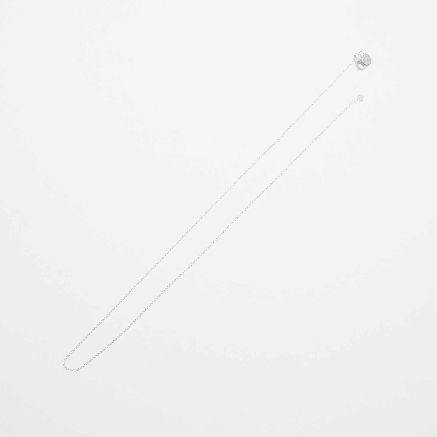 ERA. イーラ TWNKL AZK NARROW NECKLACE ナローアズキチェーンネックレス シルバー