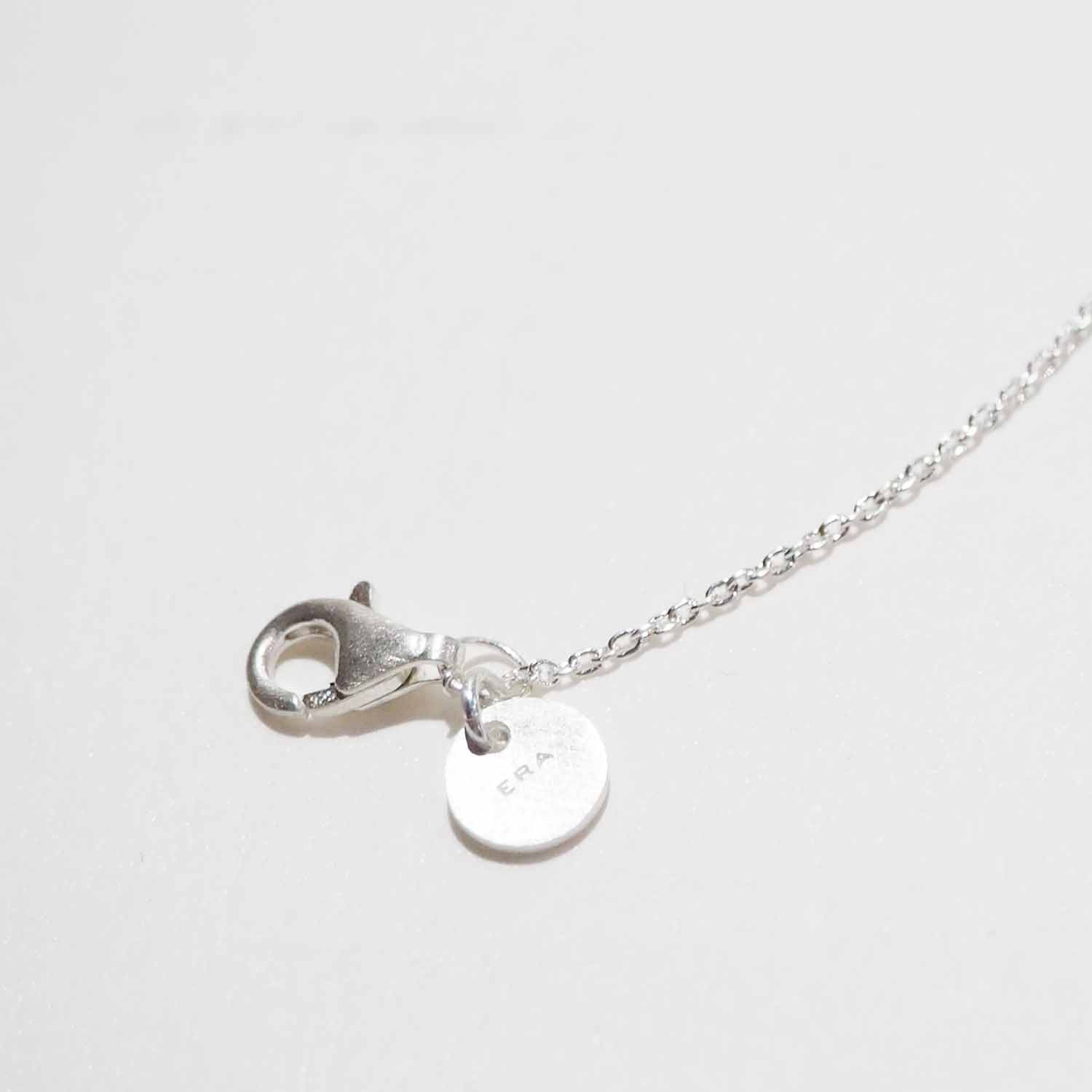 ERA. イーラ TWNKL AZK NARROW NECKLACE ナローアズキチェーンネックレス シルバー