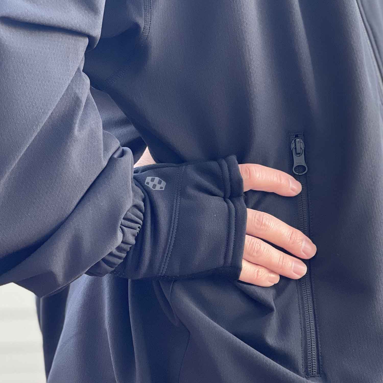 handson grip ハンズオングリップ パフォーマンスグローブ Curve (POLARTEC POWER STRETCH PRO) Black