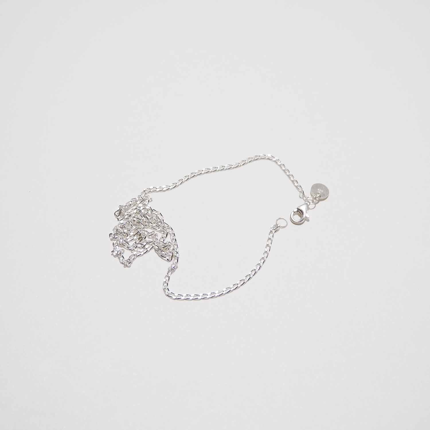 ERA. イーラ シルバー チェーン ネックレス ERA. イーラ TWNKL RCT NECKLACE レクタングルチェーンネックレス シルバー