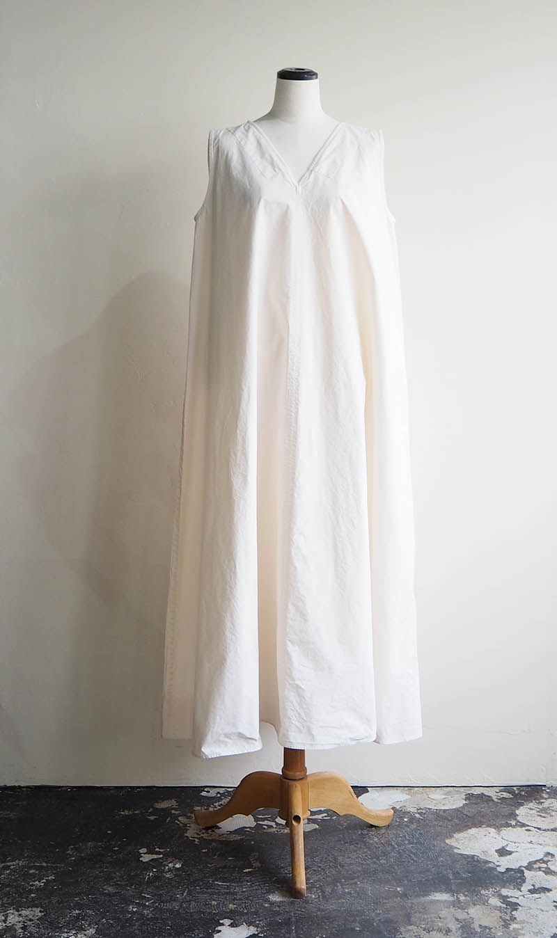 BELT ONE PIECE WOMENS ECRU ベルト付きワンピース エクリュ ウィメンズ