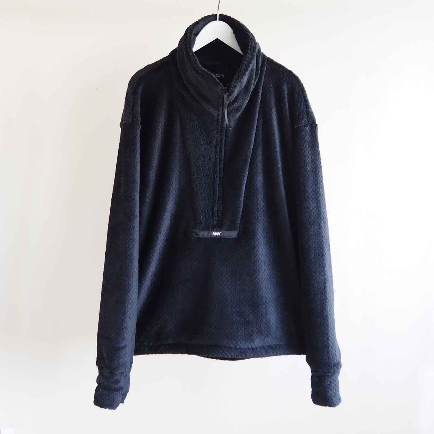 STONEMASTER ストーンマスター SM PULLOVER JACKET POLARTEC High Loft プルオーバージャケット ポーラテックハイロフト BLACK