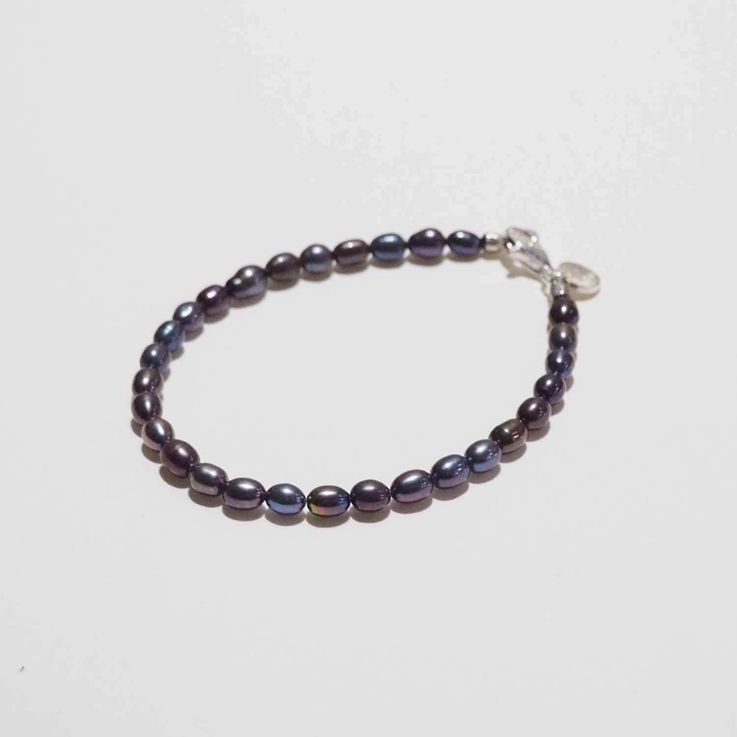 ERA. イーラ TWNKL PEARL BRACELET パールブレスレット BLACK ブラック
