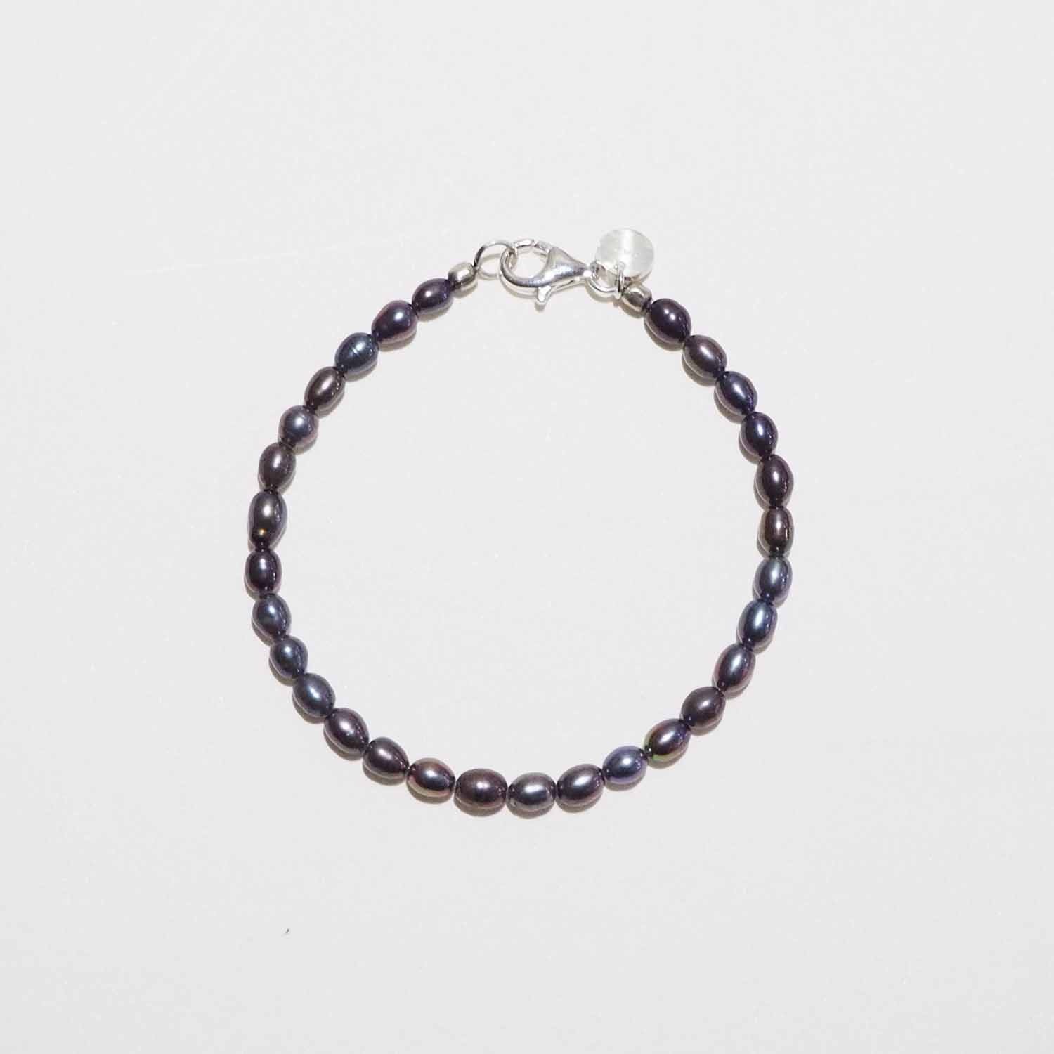 ERA. イーラ TWNKL PEARL BRACELET パールブレスレット BLACK ブラック