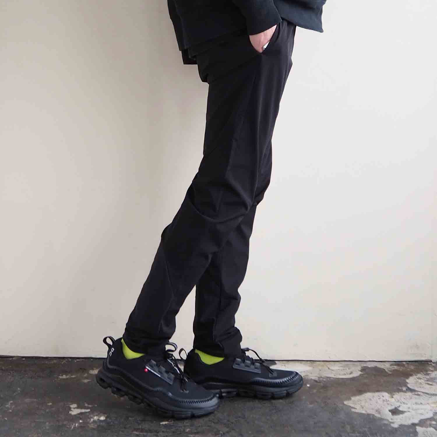 BUDO ブドー CROSS AIR STRETCH PANTS クロスエアストレッチパンツ Black×Black ブラック