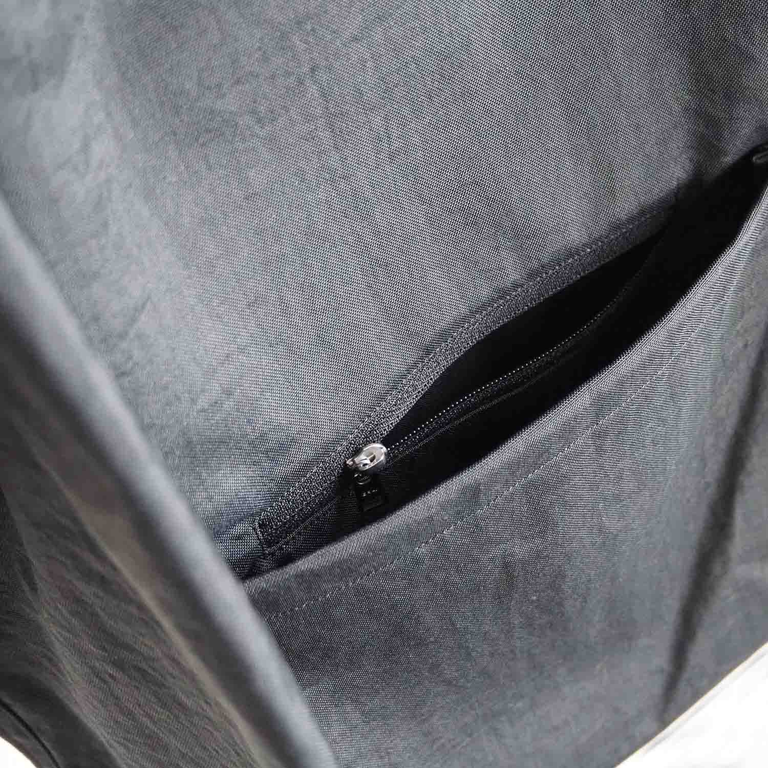 ERA. イーラ TAS AWAI JACKET タッサーナイロンアワイジャケット ブラック