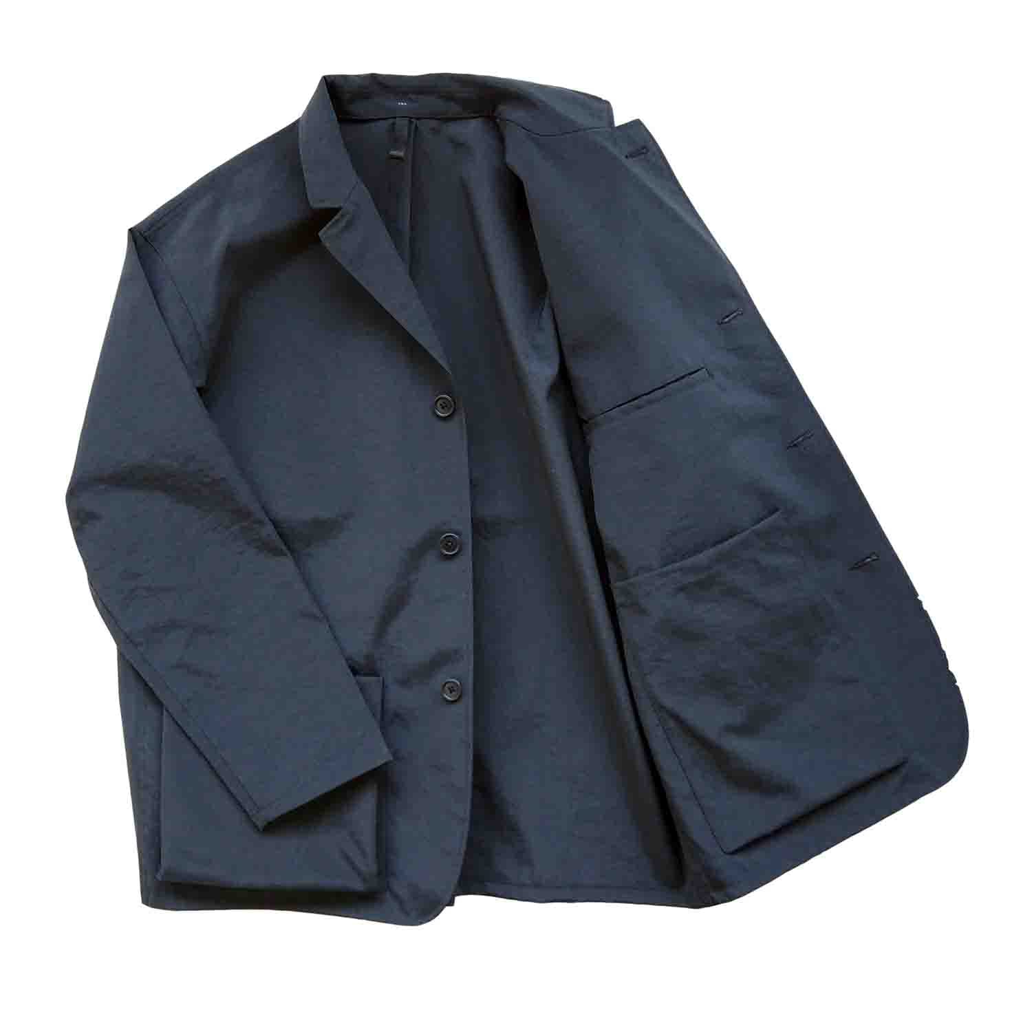 イーラ　era. ERA. TAS AWAI JACKET NAVY 新品同様 ERA. イーラ TAS AWAI JACKET タッサーナイロンアワイジャケット