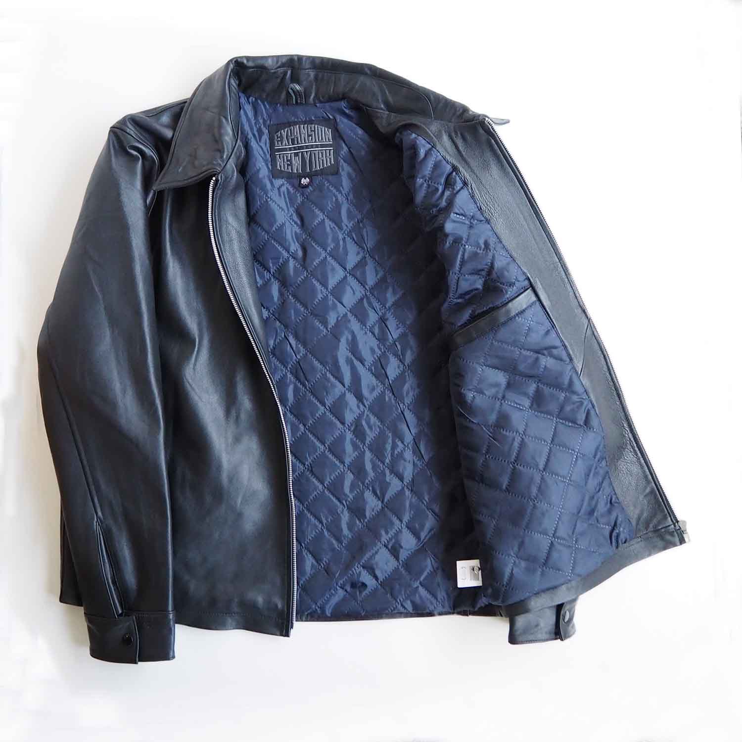 EXPANSION エクスパンション THE GOLDS WICK LAMB LEATHER JACKET