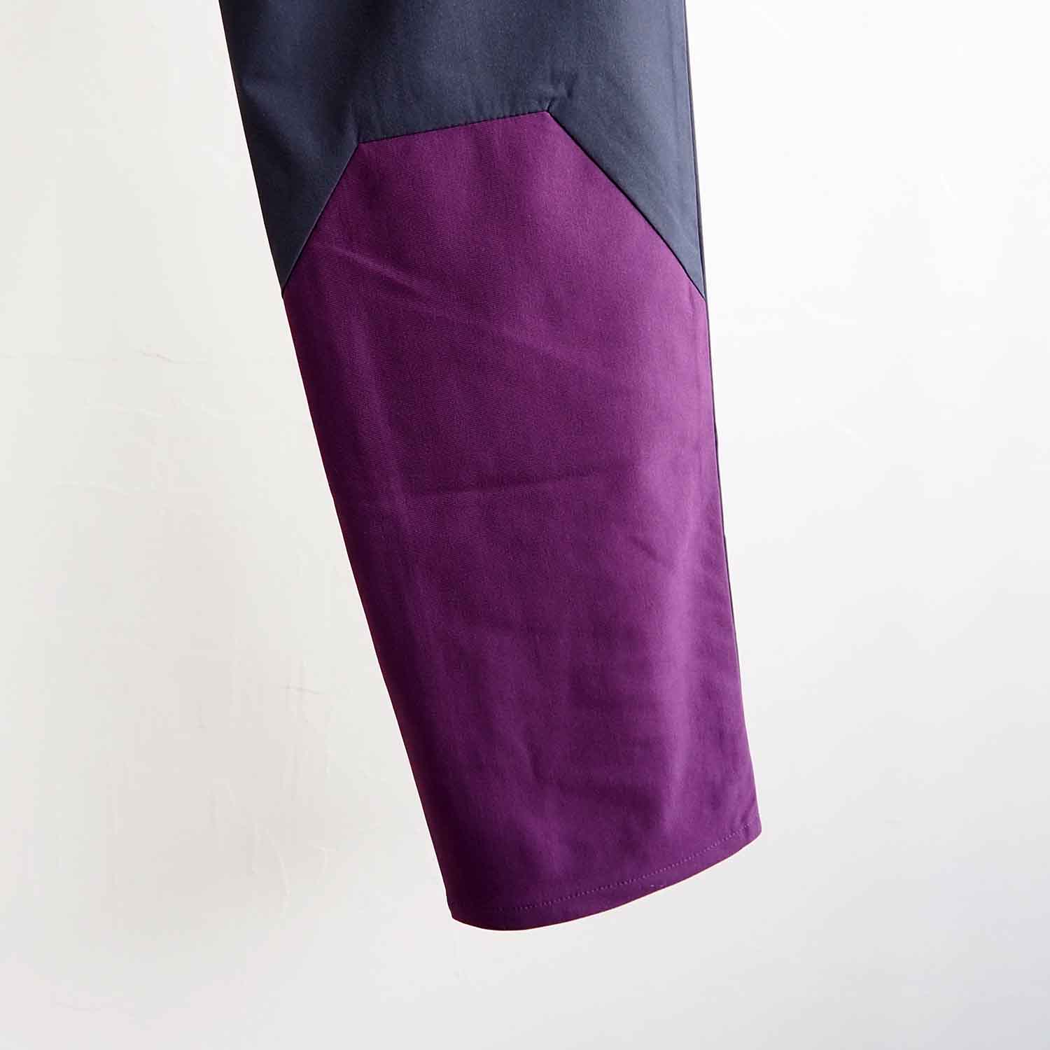 BUDO ブドー CROSS AIR STRETCH PANTS クロスエアストレッチパンツ Gray×Purple グレー