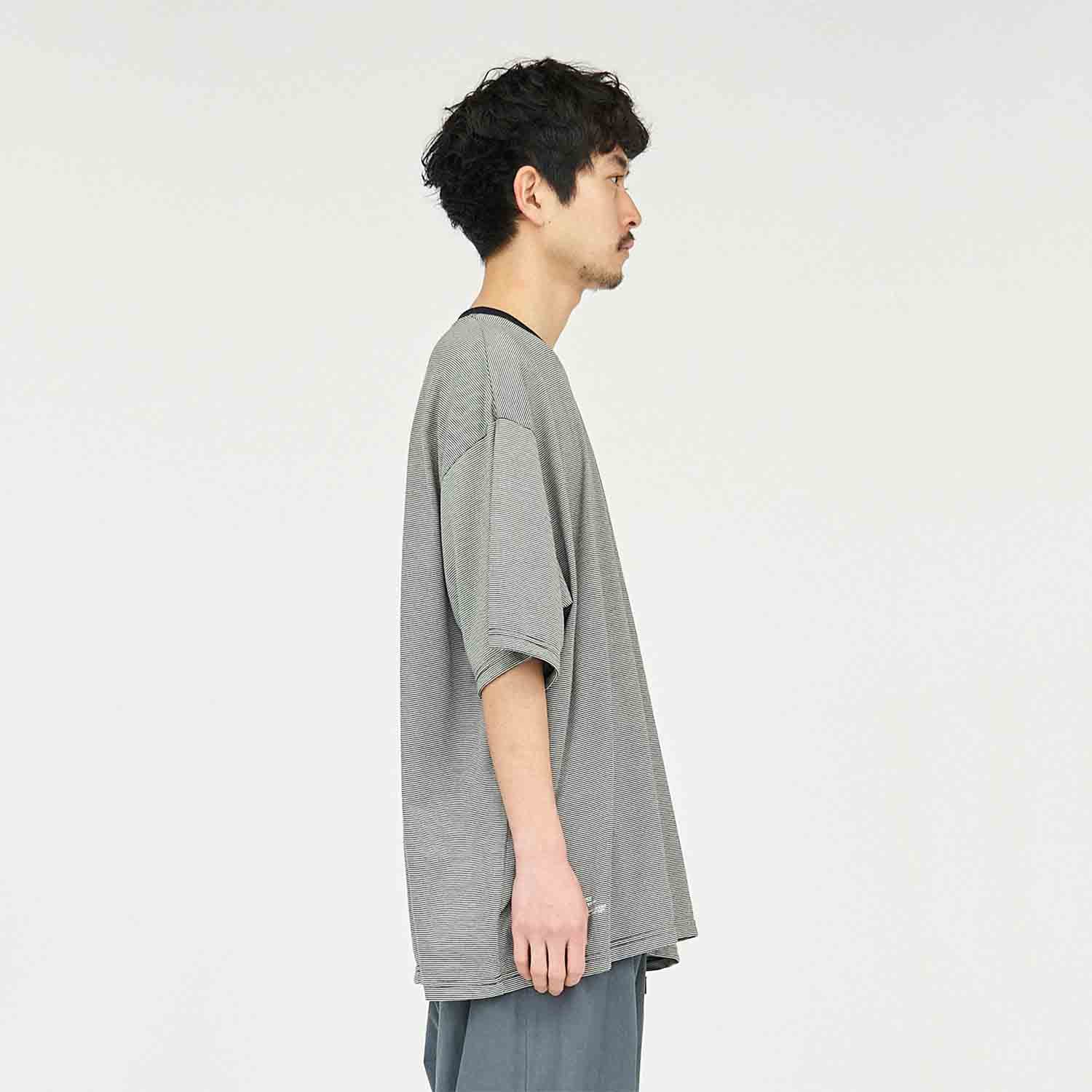 【FreshService フレッシュサービス】MICRO BORDER TEE Fresh Service (フレッシュサービス) MICRO BORDER S/S TEE / マイクロ