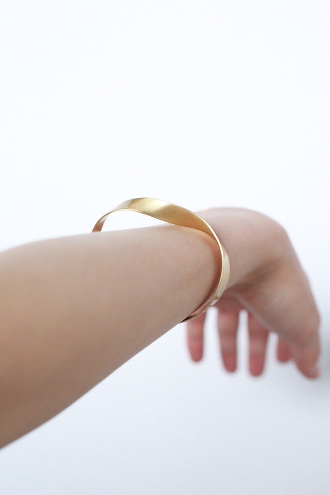 _Fot フォート plate bangle 8mm twist プレートバングル 8mm