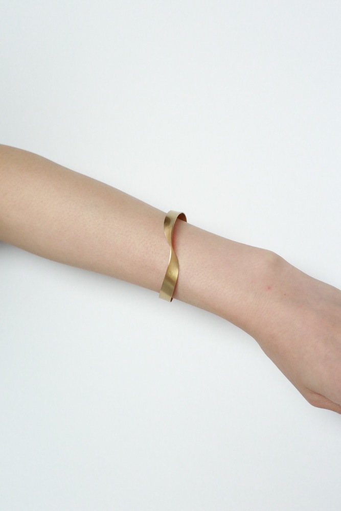 _Fot フォート plate bangle 8mm twist プレートバングル 8mm
