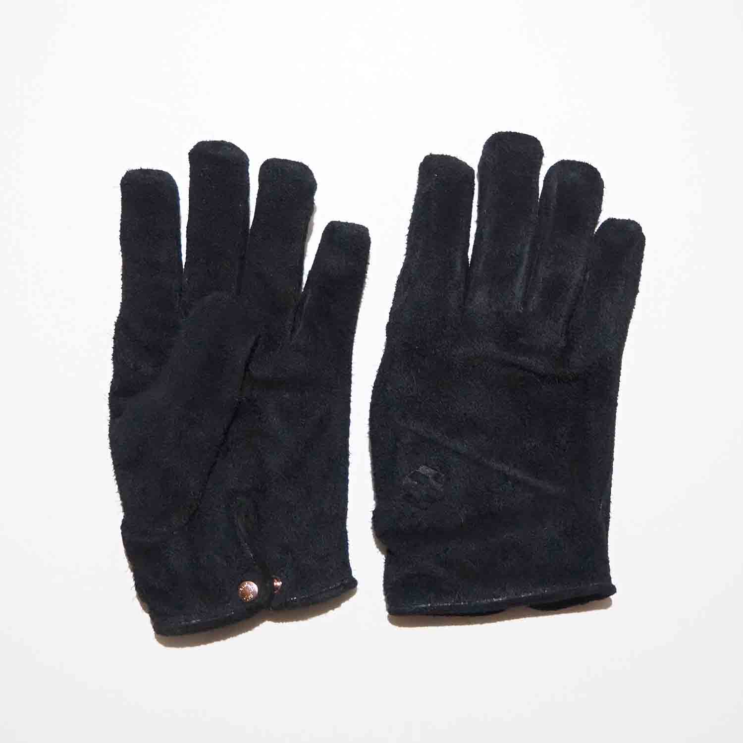 handson grip ハンズオングリップ レザーグローブ Maf+ (POLARTEC CLASSIC 100) Black