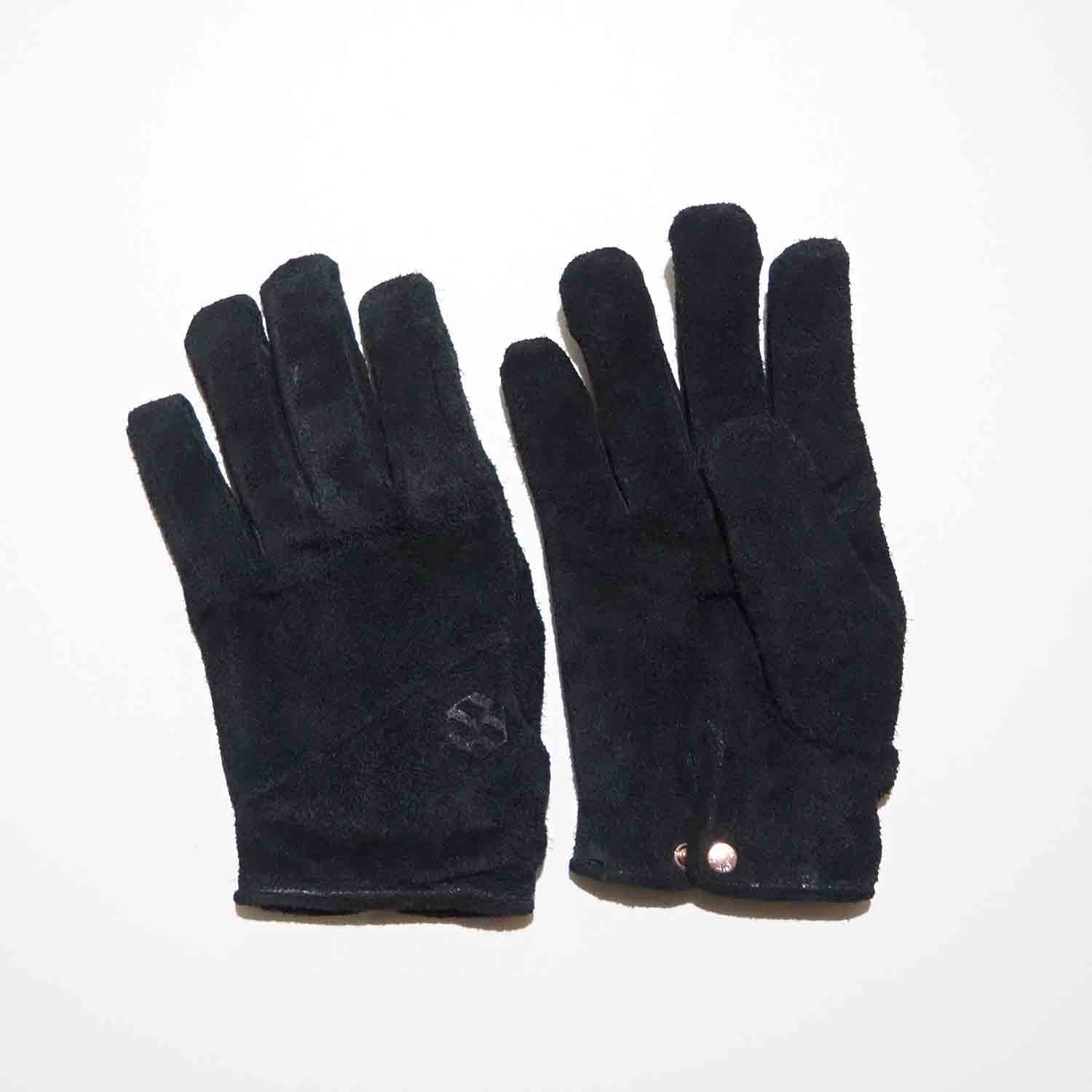 handson grip ハンズオングリップ レザーグローブ Maf+ (POLARTEC CLASSIC 100) Black