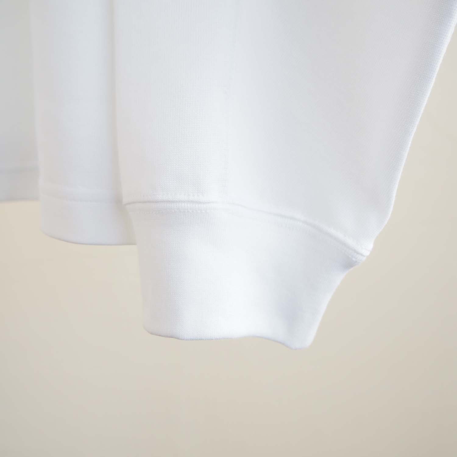 WELLDER ウェルダー Supima Long Sleeve スーピマロングスリーブ ホワイト