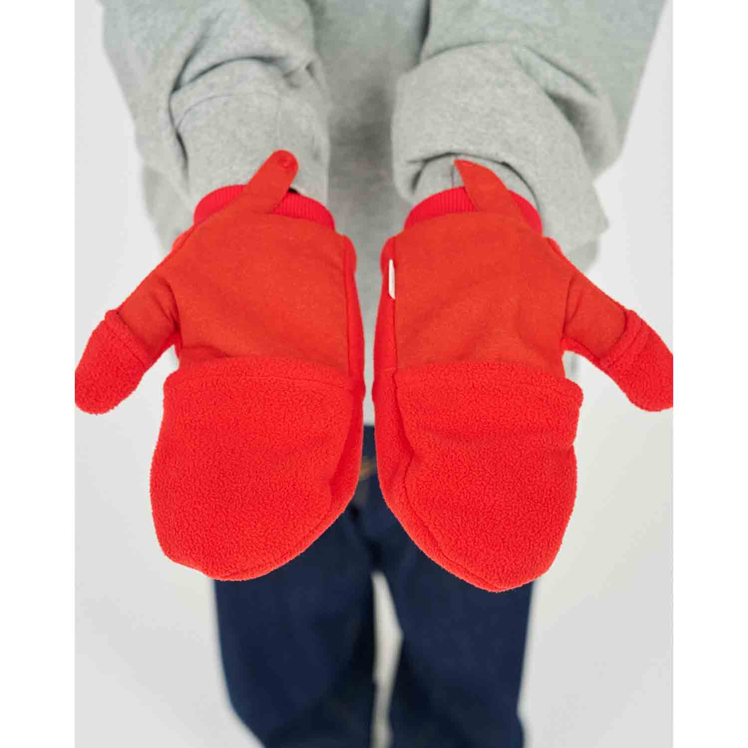 FreshService フレッシュサービス MICRO FLEECE MITTENS マイクロフリースミトン BLACK