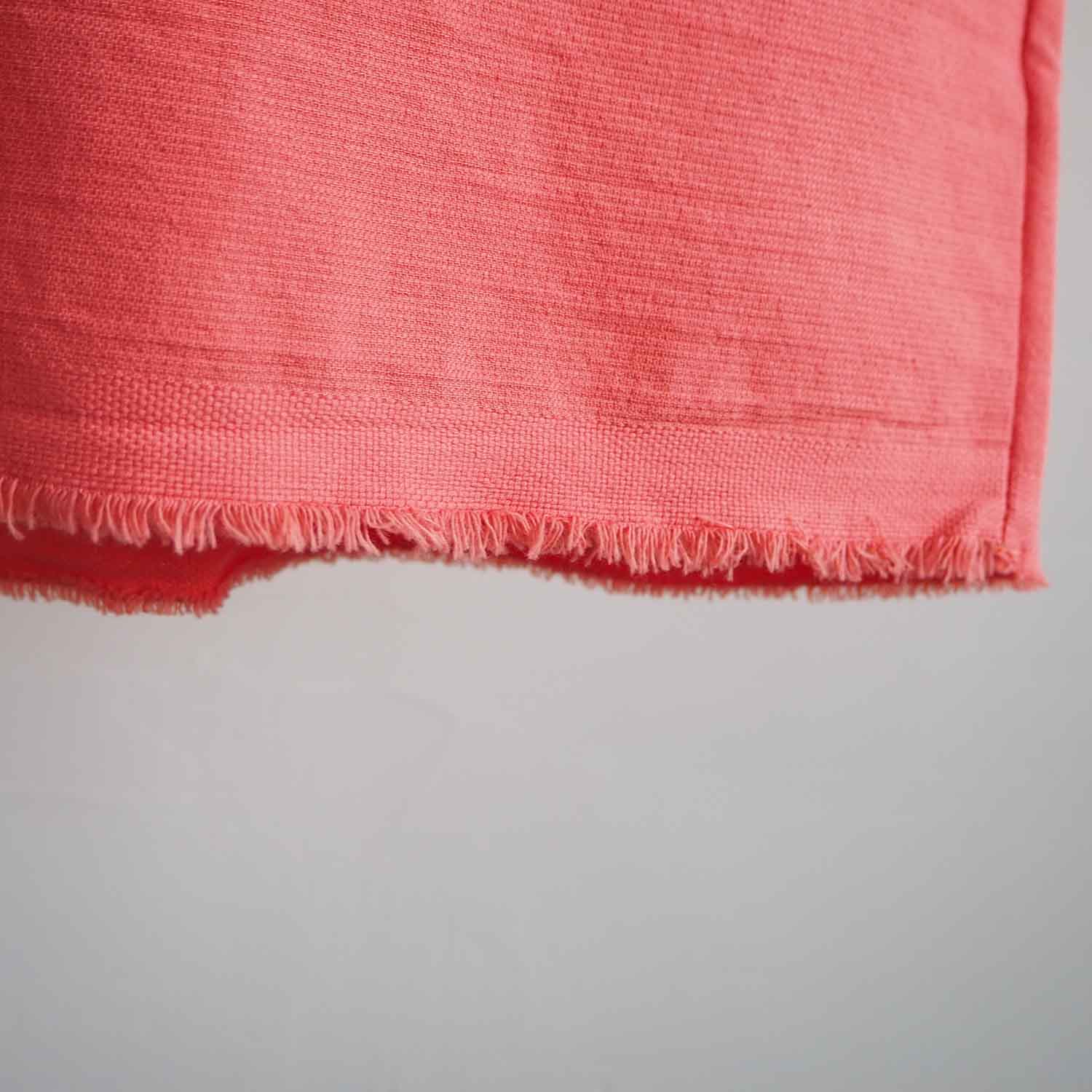 THING FABRICS シングファブリックス TF T-shirt (FRESCA Broad for Towel loom) ハーフスリーブTシャツ フラミンゴ