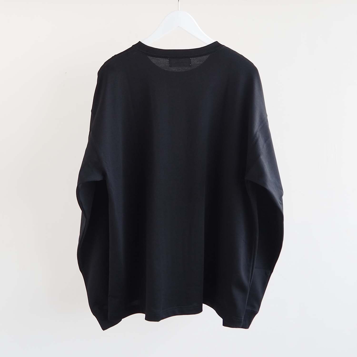 WELLDER ウェルダー Supima Long Sleeve スーピマロングスリーブ ブラック