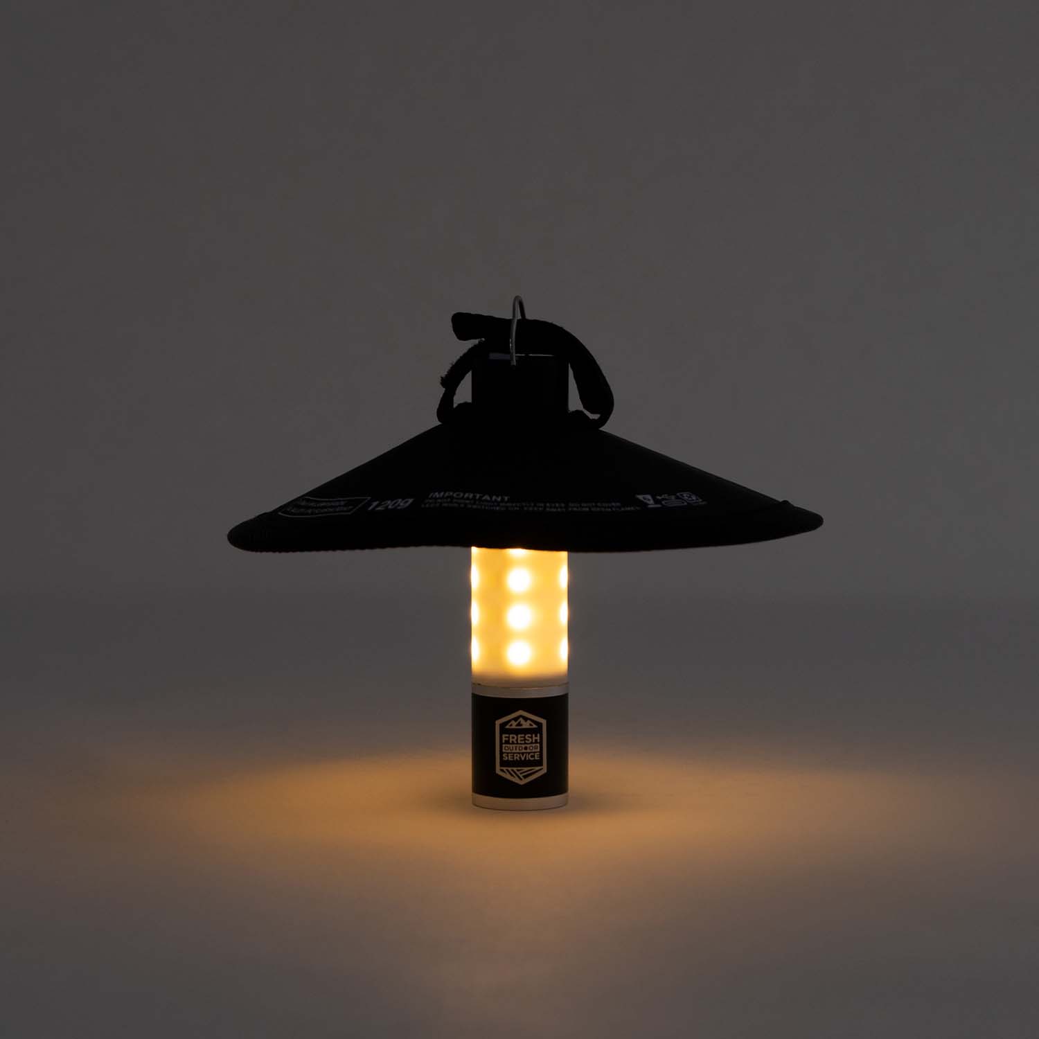 FreshService フレッシュサービス FRESH OUTDOOR SERVICE フレッシュアウトドアサービス COMPACT LANTERN コンパクトランタン BLACK ブラック