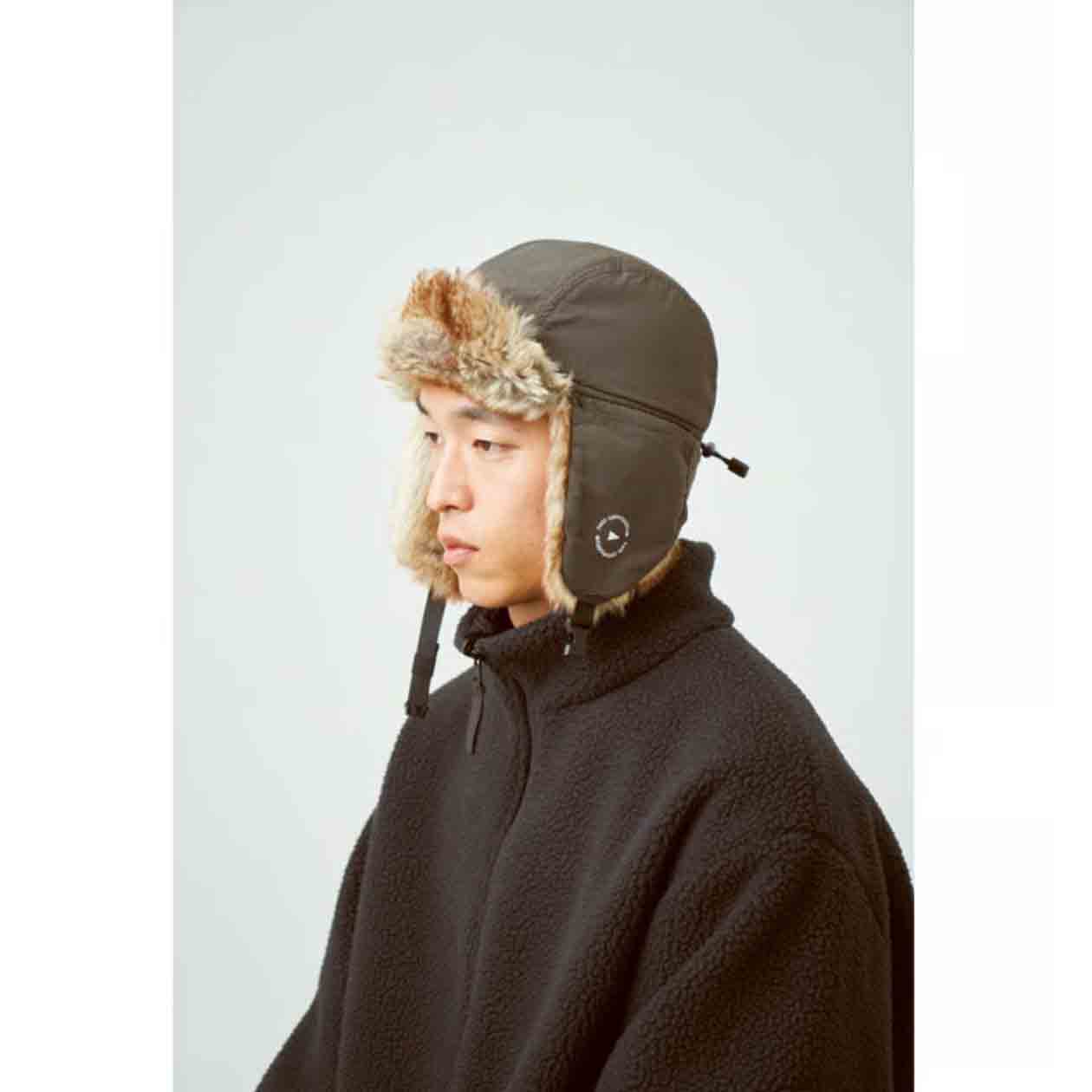 halo commodity ハロコモディティー Medere Trek Cap フライトキャップ Terracotta テラコッタ