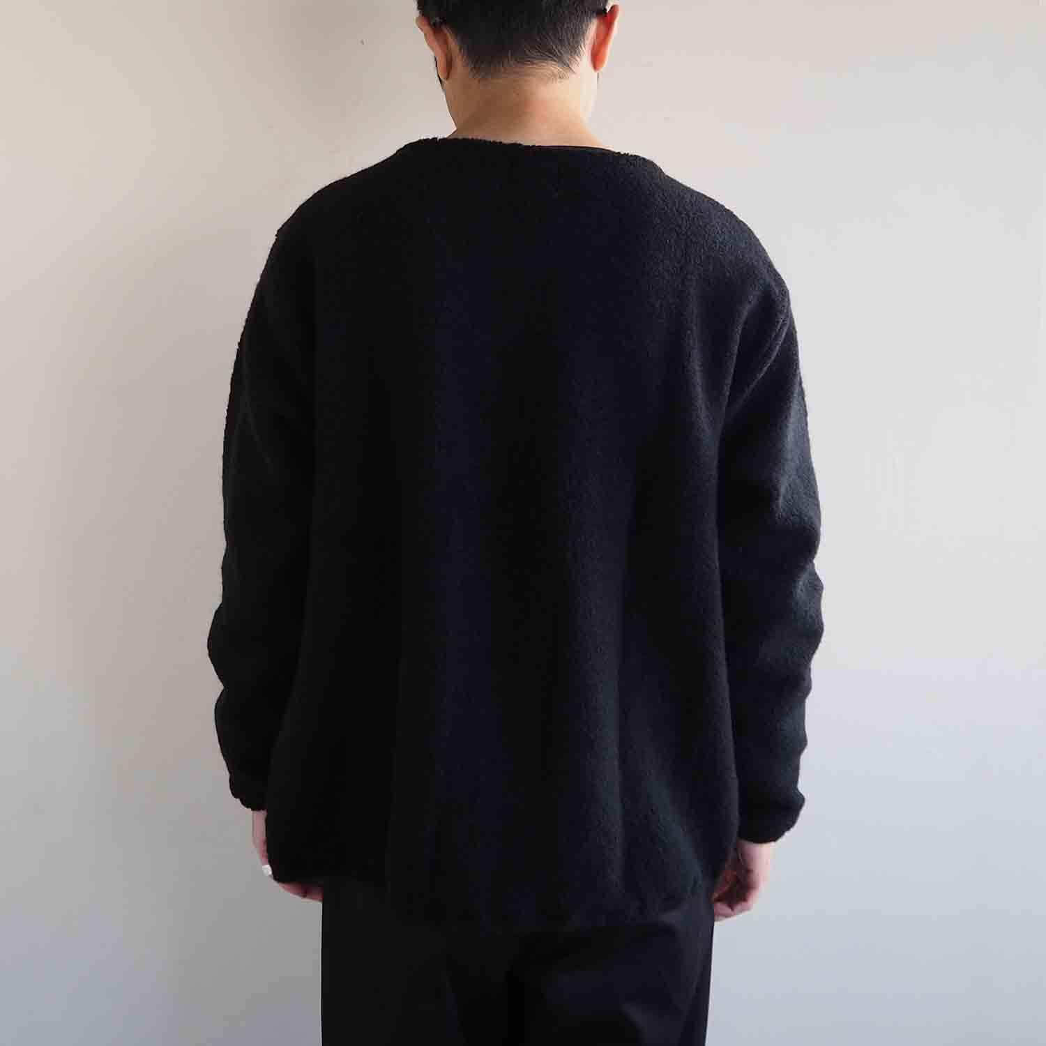 melple メイプル Winter Bolero melple メイプル Winter Bolero ウールパイルボレロ Black ブラック