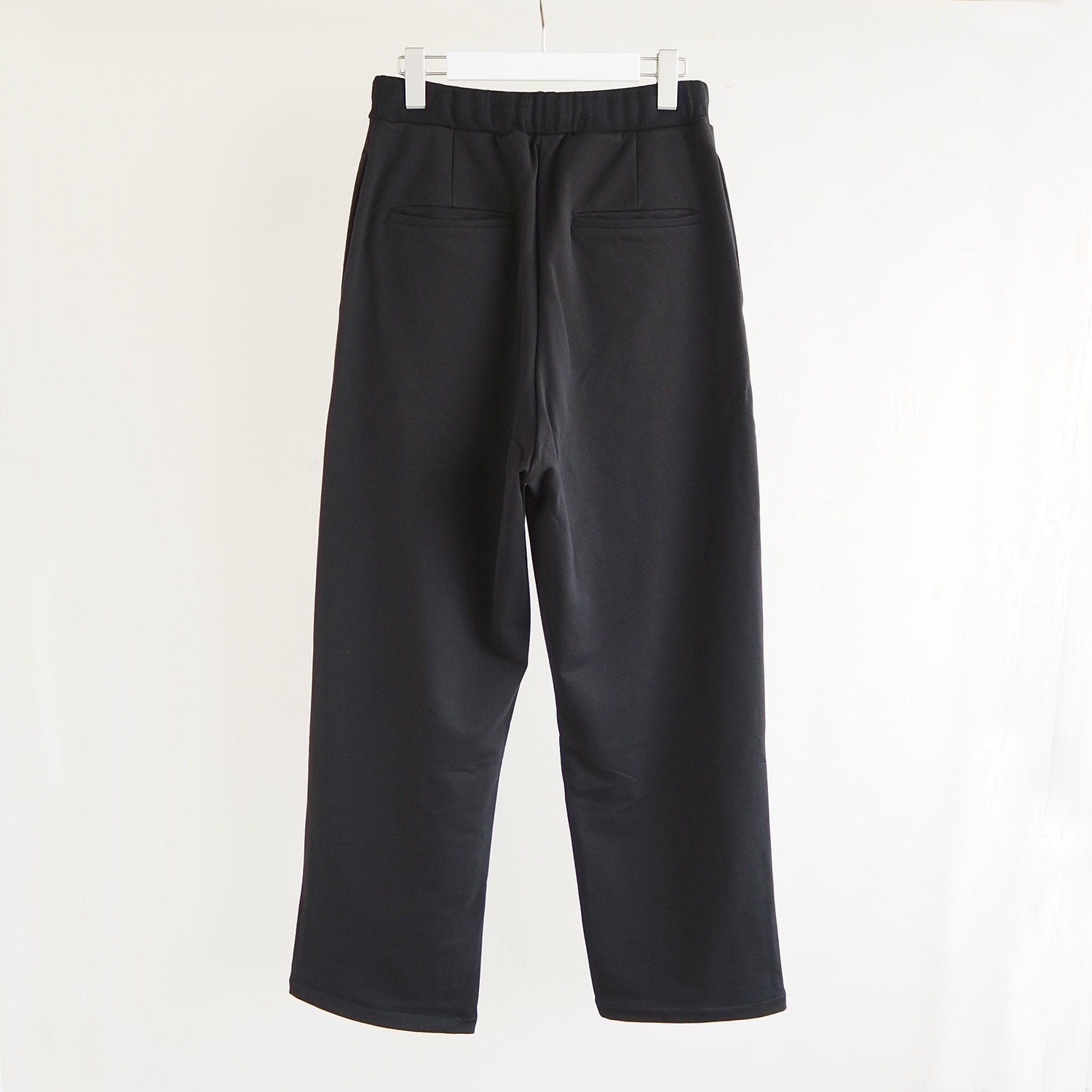no. ナンバー SWEAT TAPERED TROUSER スウェットテーパードトラウザー ブラック
