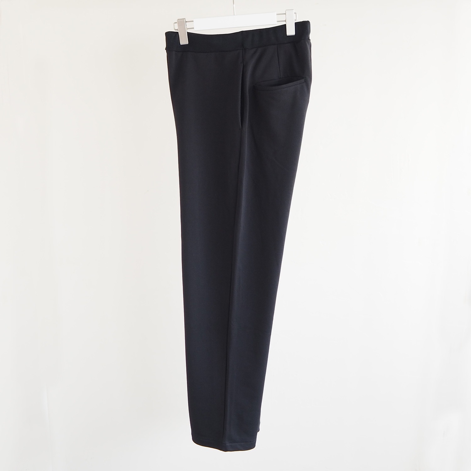 no. ナンバー SWEAT TAPERED TROUSER スウェットテーパードトラウザー ブラック