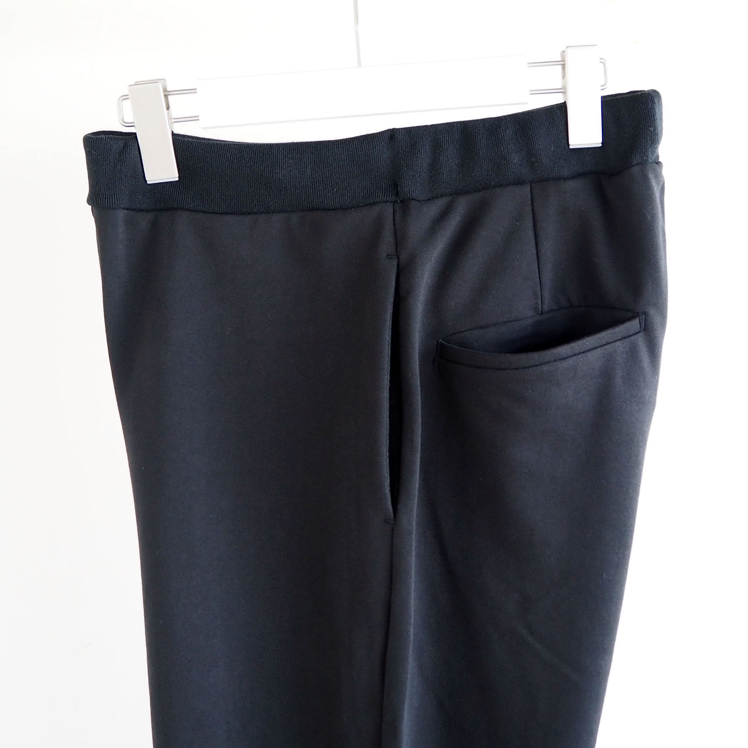 no. ナンバー SWEAT TAPERED TROUSER スウェットテーパードトラウザー ブラック