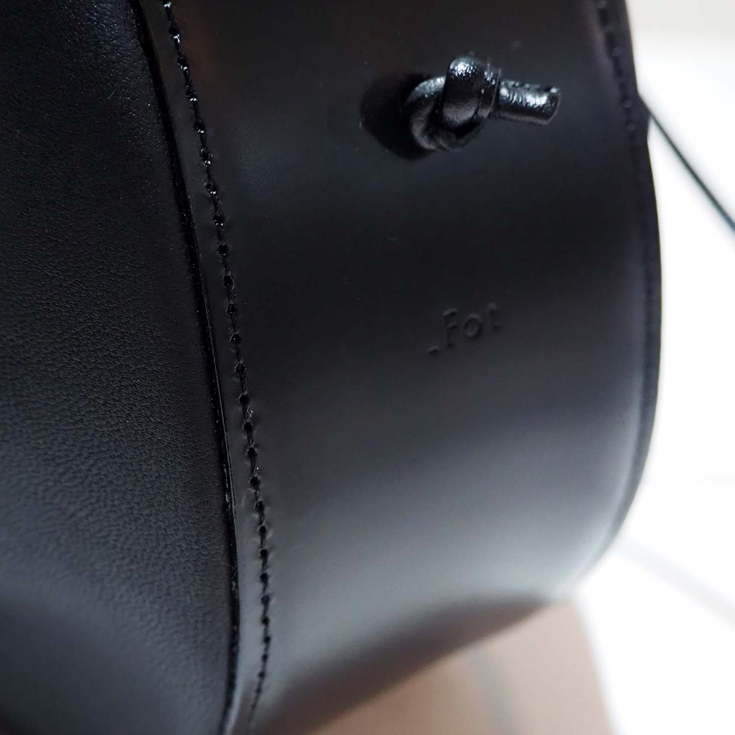 _Fot フォート gather bag M_circle ギャザーバッグM サークル ブラック