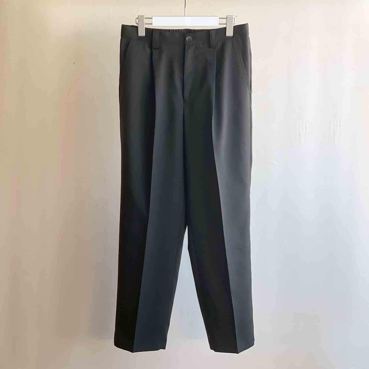 FANTASTICDAYS MENS ファンタスティックデイズ メンズ EASYTAPERED ワンタックイージースラックス ブラック