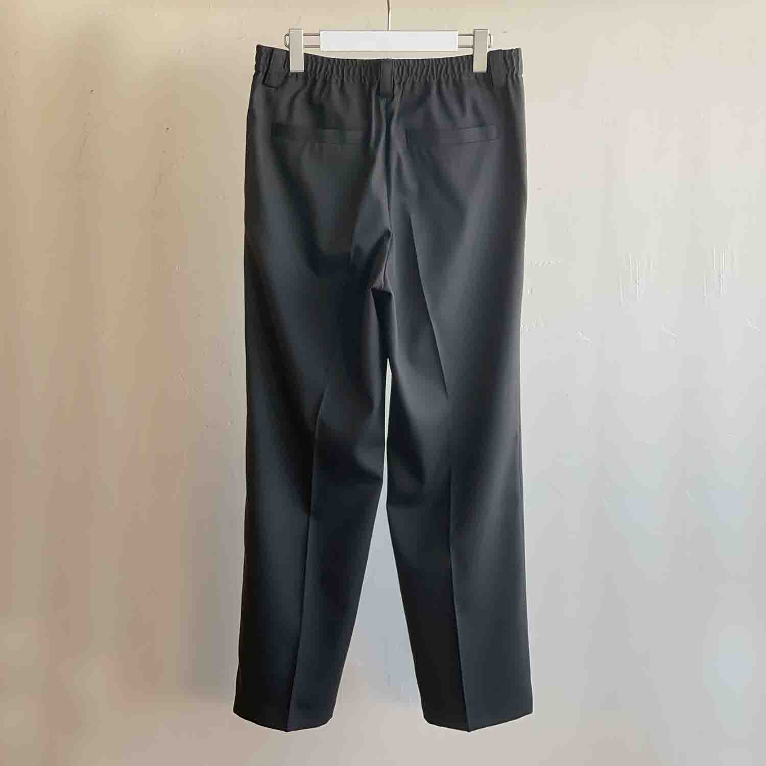 FANTASTICDAYS MENS ファンタスティックデイズ メンズ EASYTAPERED ワンタックイージースラックス ブラック