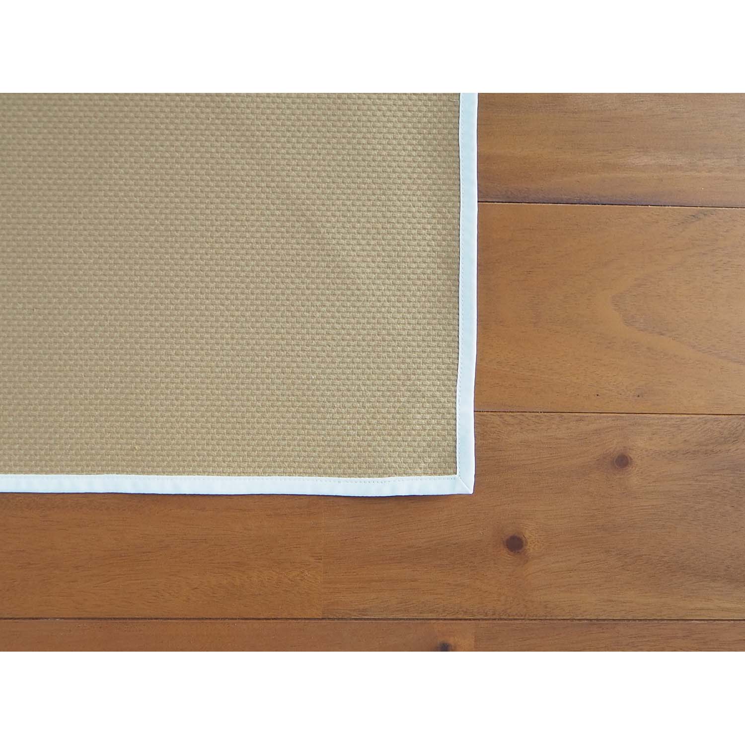 Cabas キャバ Multi rug Square マルチラグ スクエア ブラウン×ホワイト