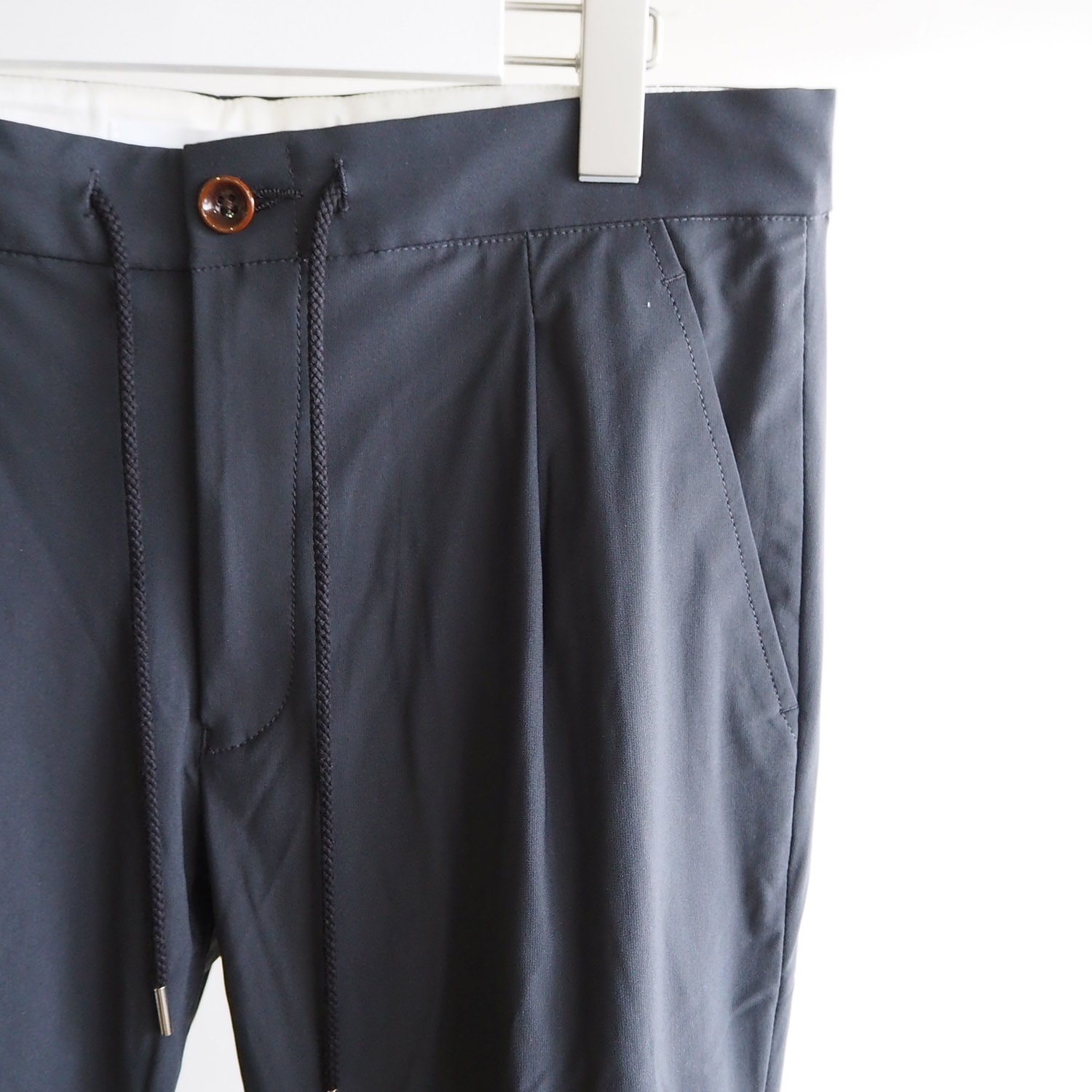 melple メイプル Tomcat One Tuck Relax Pants トムキャットリラックスパンツ チャコール