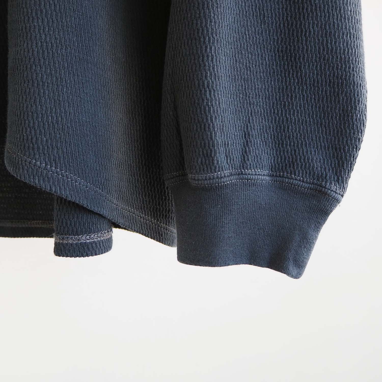 NEPLA. ネプラ MENS メンズ FISH-TAIL PULLOVER フィッシュテールサーマルカットソー ブラック