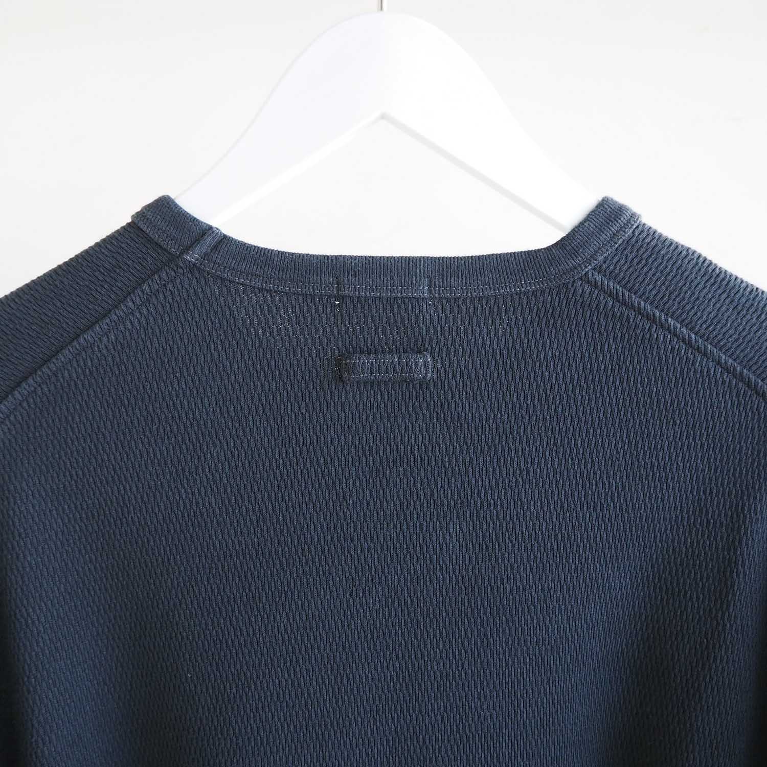 NEPLA. ネプラ MENS メンズ FISH-TAIL PULLOVER フィッシュテールサーマルカットソー ブラック