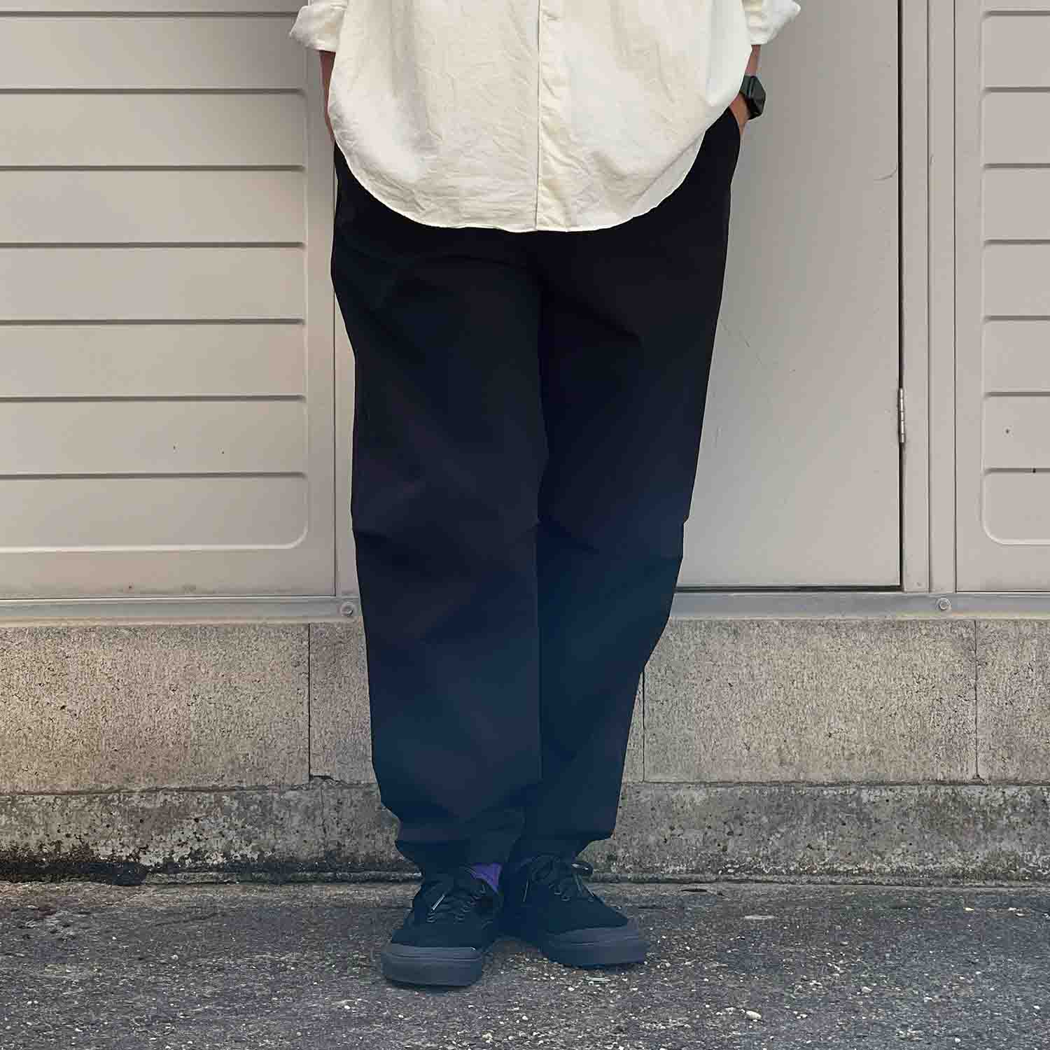 FANTASTICDAYS MENS ファンタスティックデイズ メンズ POWDER リラックスイージーパンツ ブラック