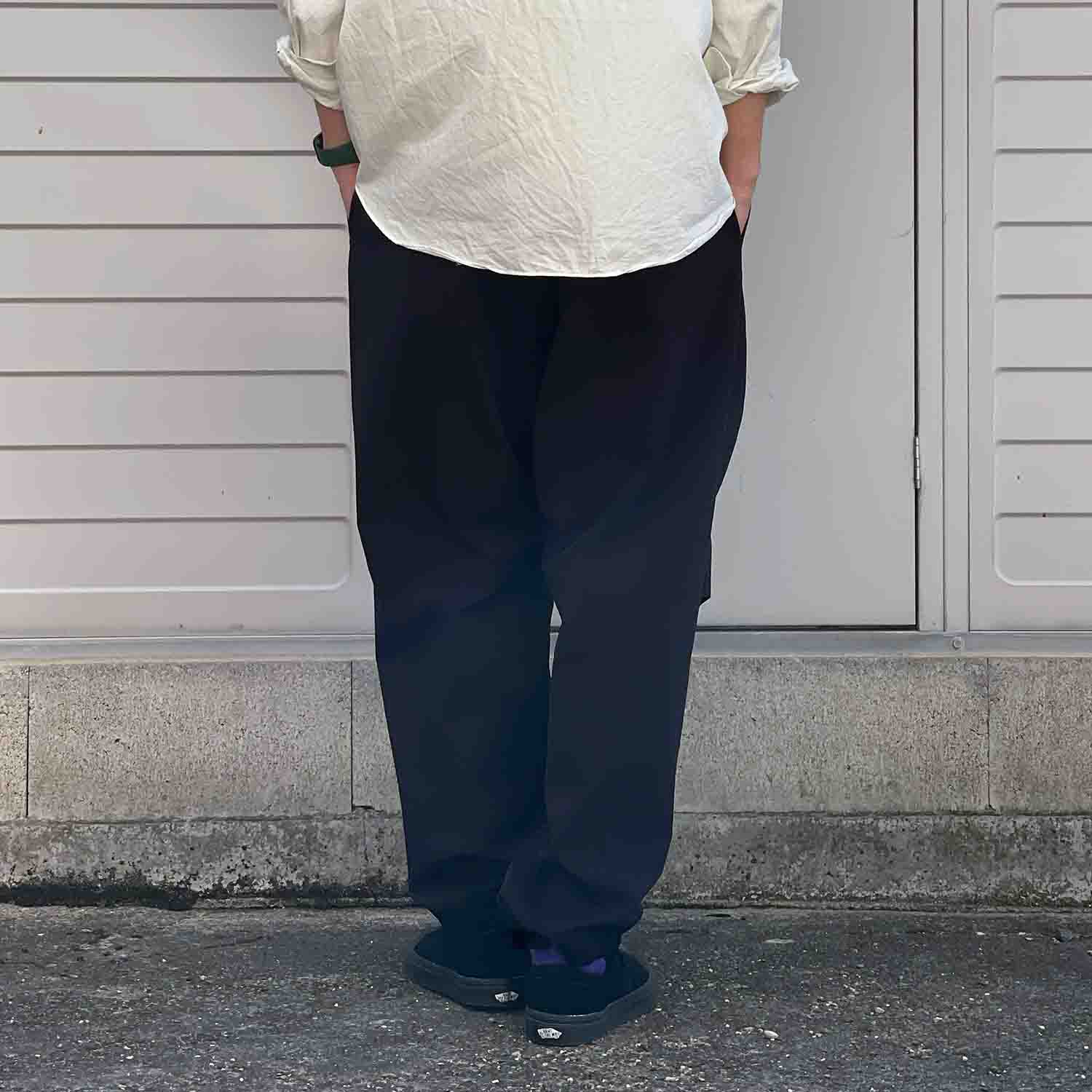 FANTASTICDAYS MENS ファンタスティックデイズ メンズ POWDER リラックスイージーパンツ ブラック