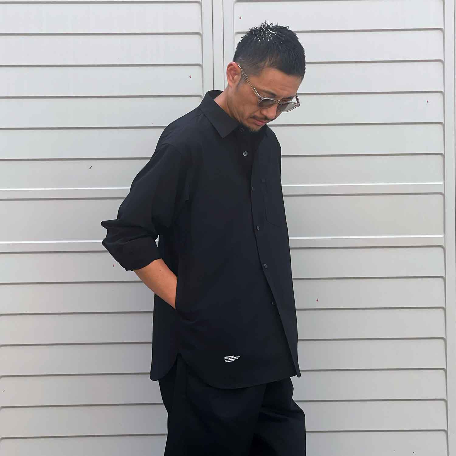 FreshService フレッシュサービス SERVICE WORK REGULAR COLLAR SHIRT 