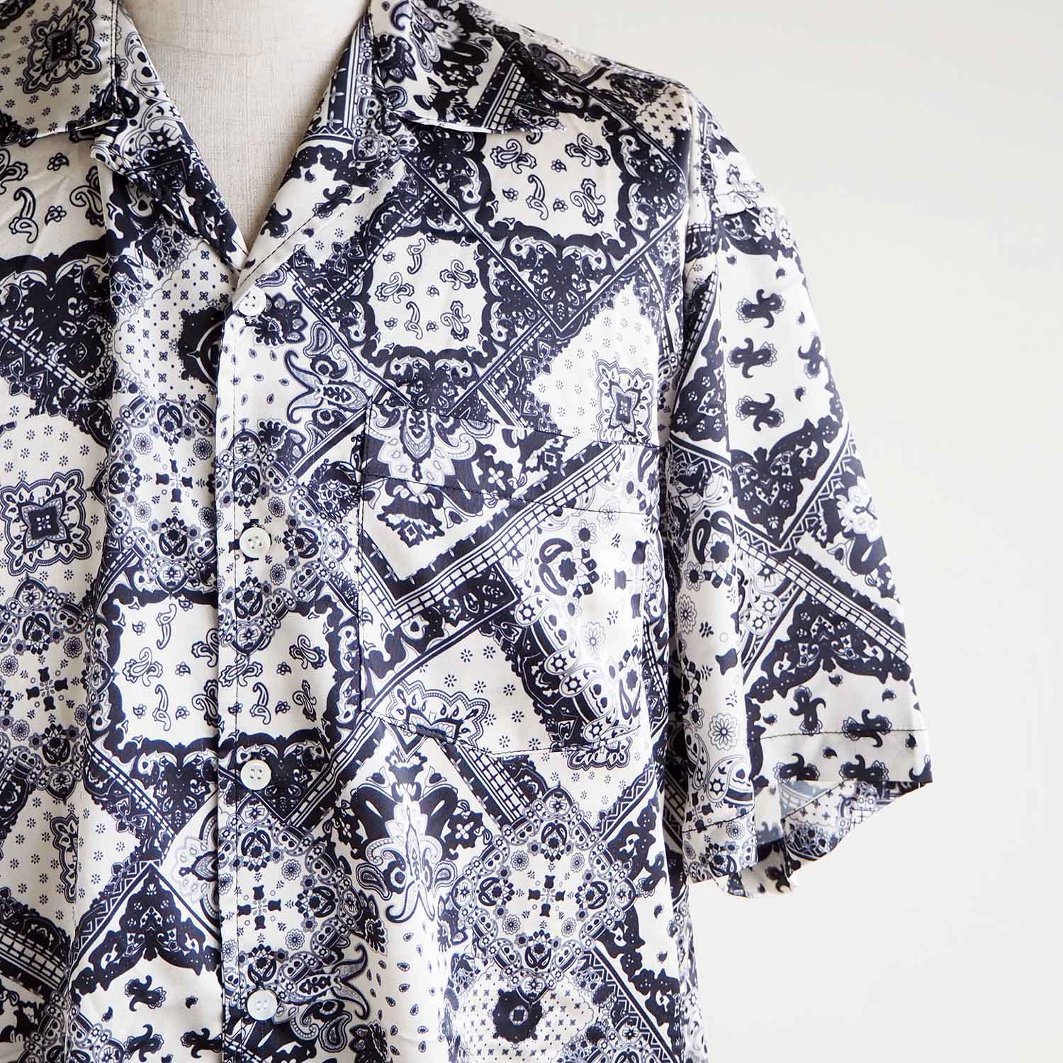 EXPANSION エクスパンション CAMP COLLAR SHIRTS オープンカラーシャツ 