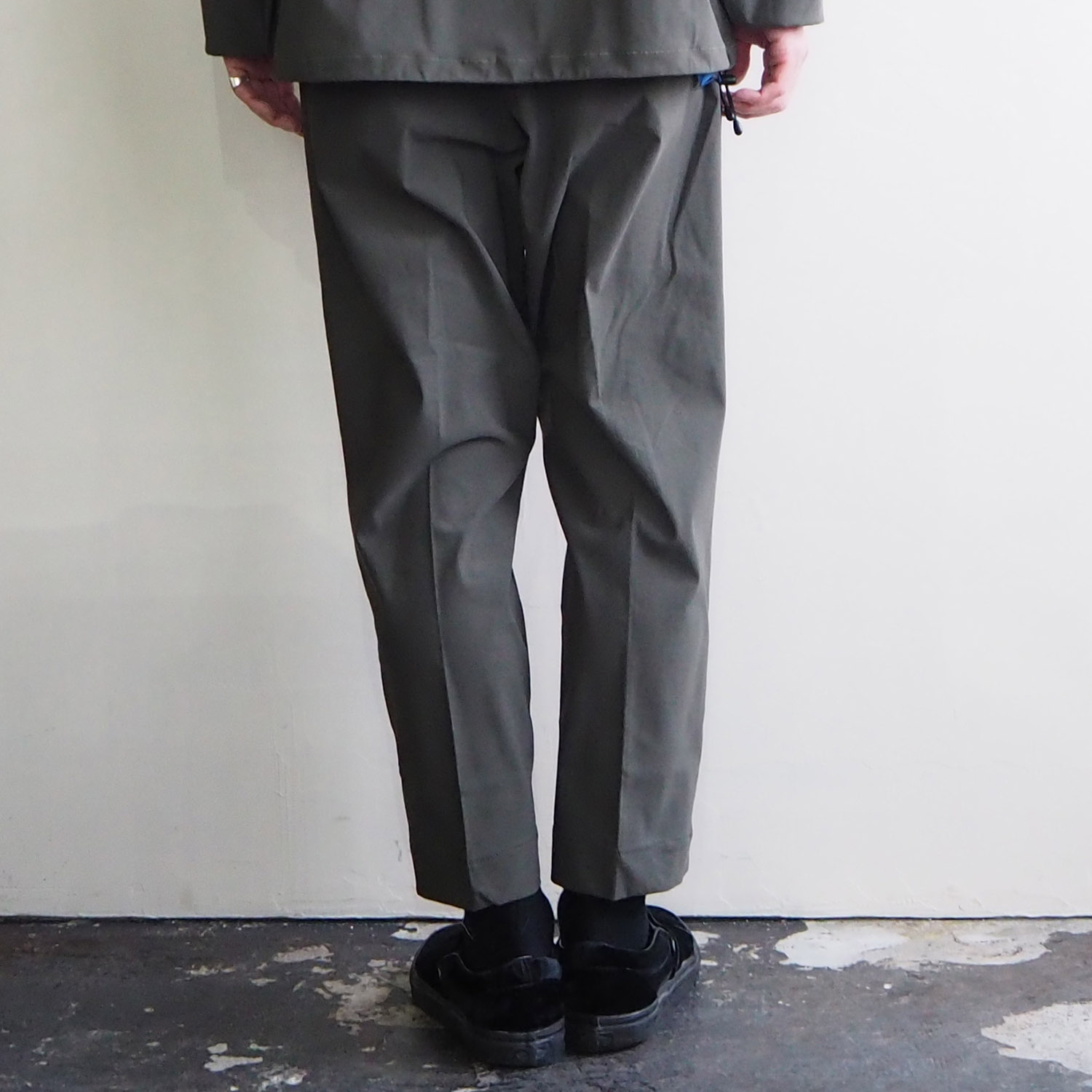 melple メイプル Tomcat One Tuck Relax Pants トムキャットワンタックリラックスパンツ カーキ