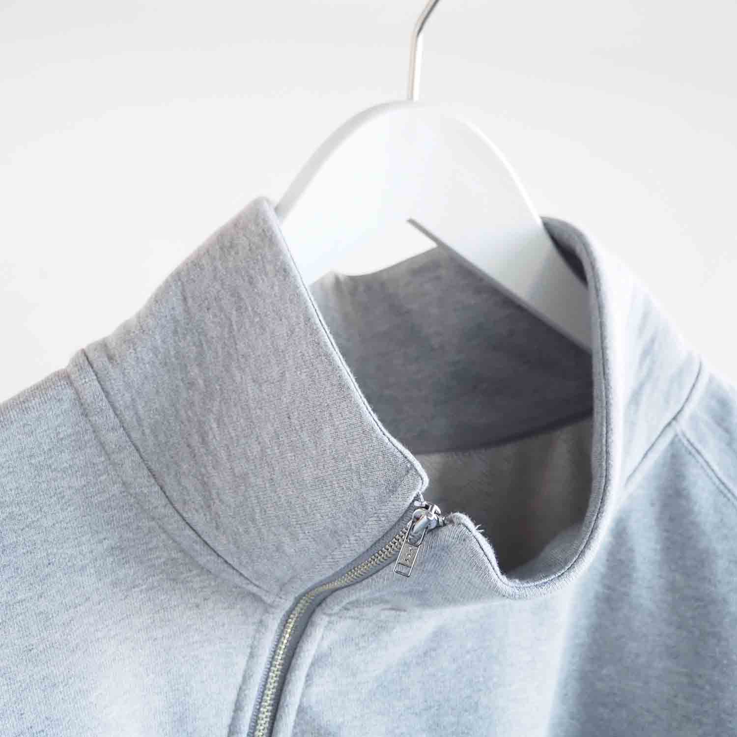 Blue Books Co. ブルーブックスコー Twisty Sweatshirts HighNeck ツイスティーハイネックスウェットシャツ Heather ヘザー