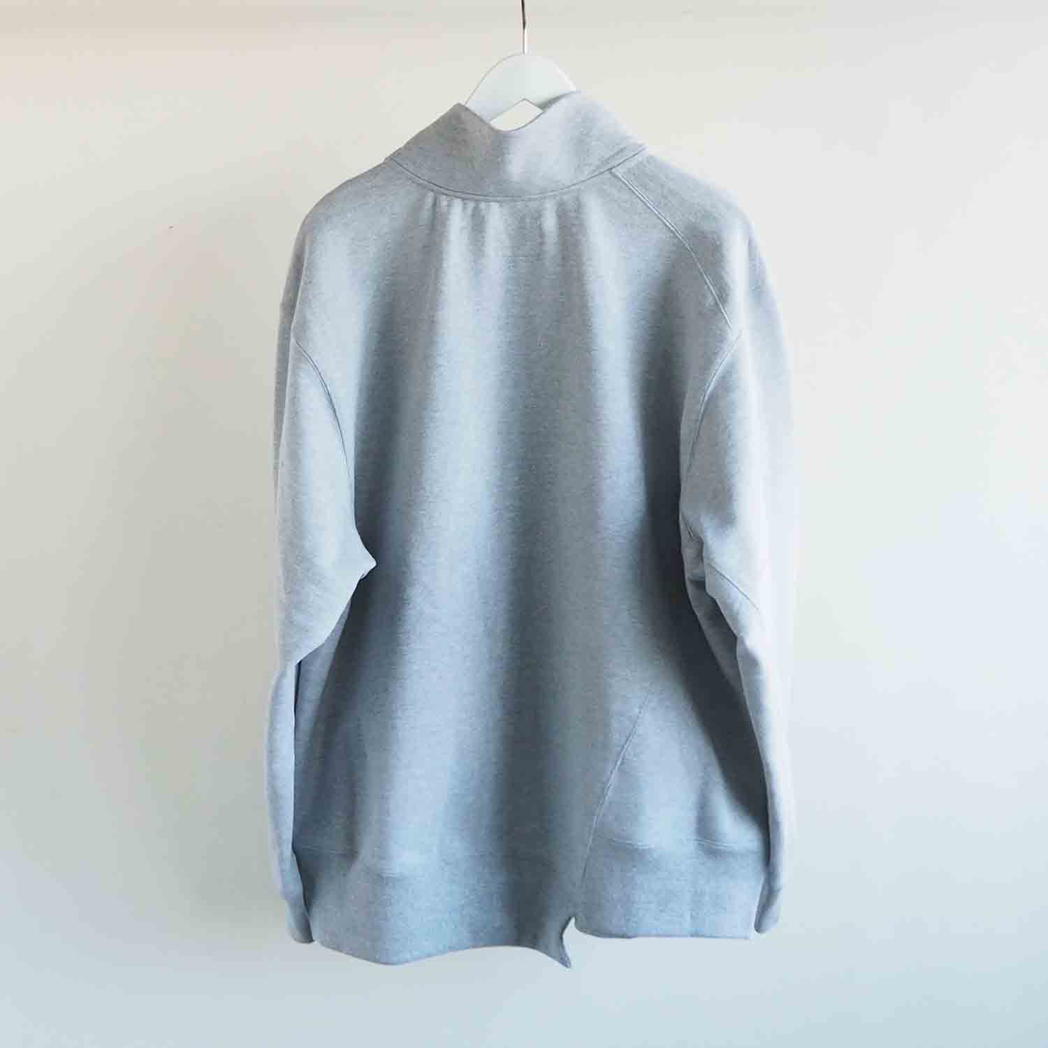 Blue Books Co. ブルーブックスコー Twisty Sweatshirts HighNeck ツイスティーハイネックスウェットシャツ Heather ヘザー