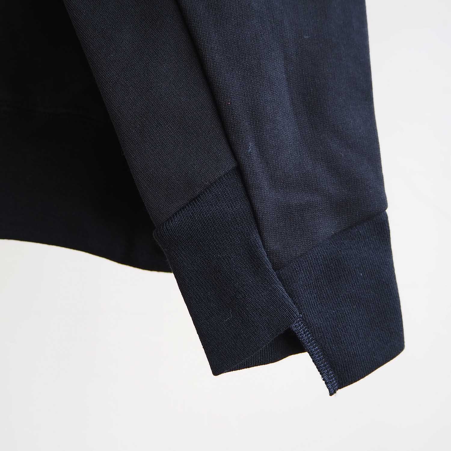 no. ナンバー DOUBLE CREW NECK SWEAT ダブルクルーネックスウェット ブラック